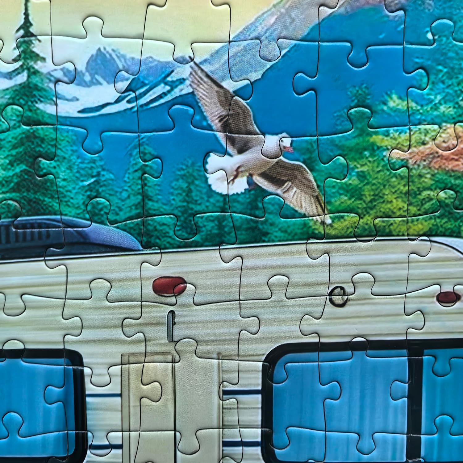 300 Pieces Puzzles for Adults - Jigsaw Puzzles for Kids - Forest Bear Adventure