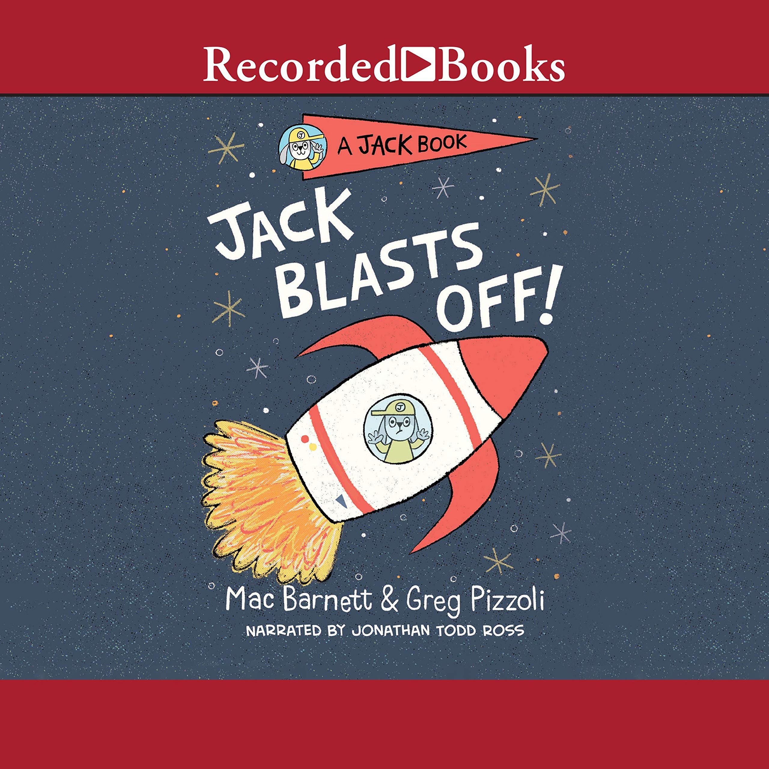 Cover art for Jack Blasts Off!