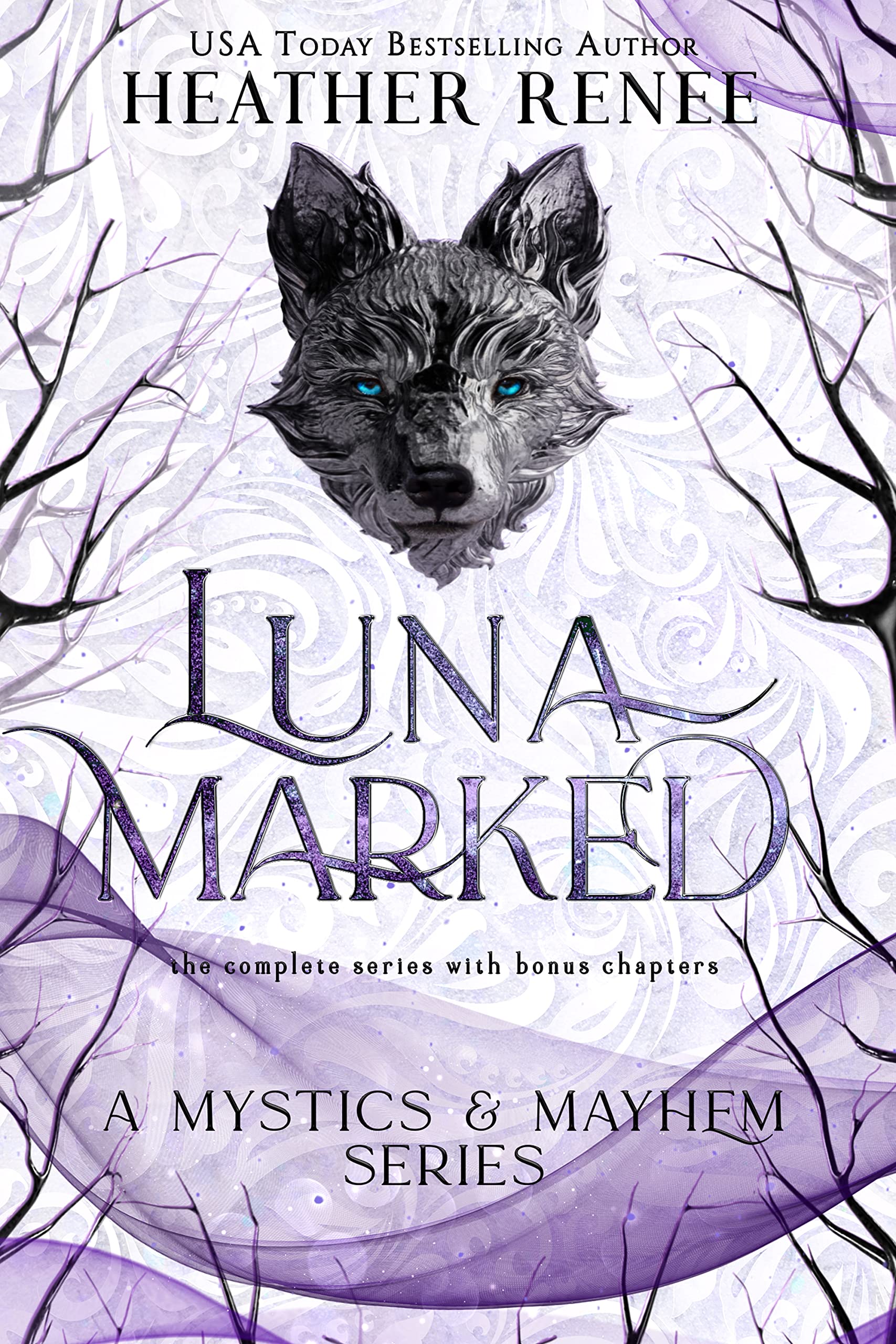 Book cover for Luna Marked series