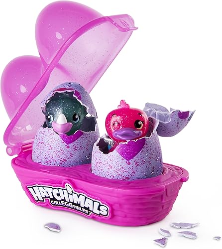 Miniatura 3 de Hatchimals Glittering Garden CollEGGTIbles Series 1 - Caja de cartón ciego para 2 unidades