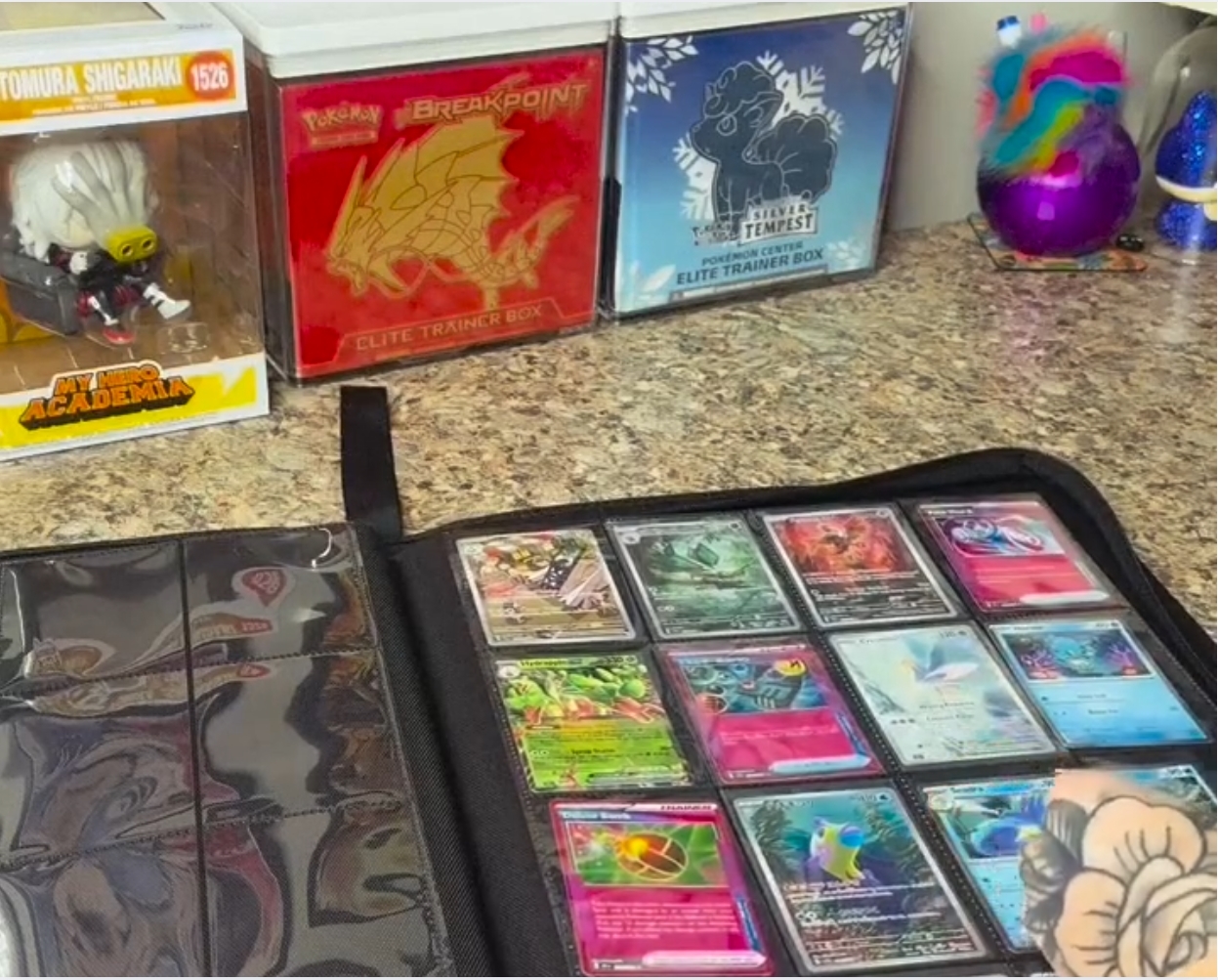 1000 card pokemon binder Amazon.com: X PRO 1000+ Card Binder - Comes with 200 Card Sleeves |  Compatible with TCG, Sports, MTG & More - Ringless Trading Card Binder |  1000 Pockets