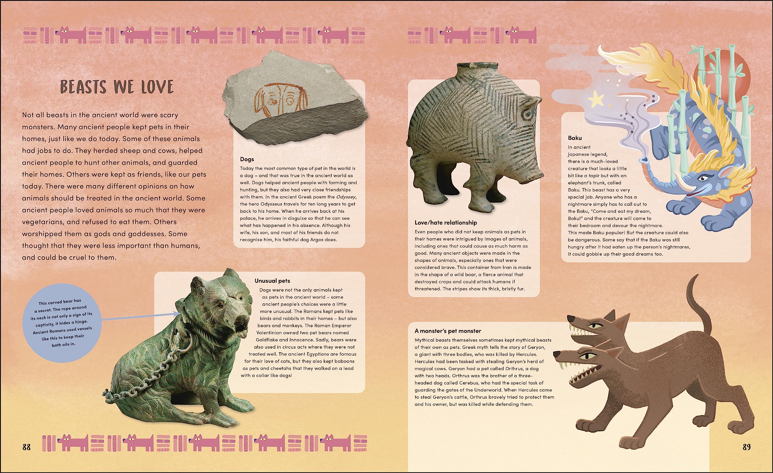 Beasts of the Ancient World: A Kids’ Guide to Mythical Creatures, from the Sphinx to the Minotaur, Dragons to Baku