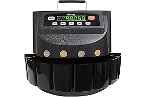Cassida Mexican Coin Sorter (C200MEX) - Effortlessly Count and Sort Your Mexican Coins