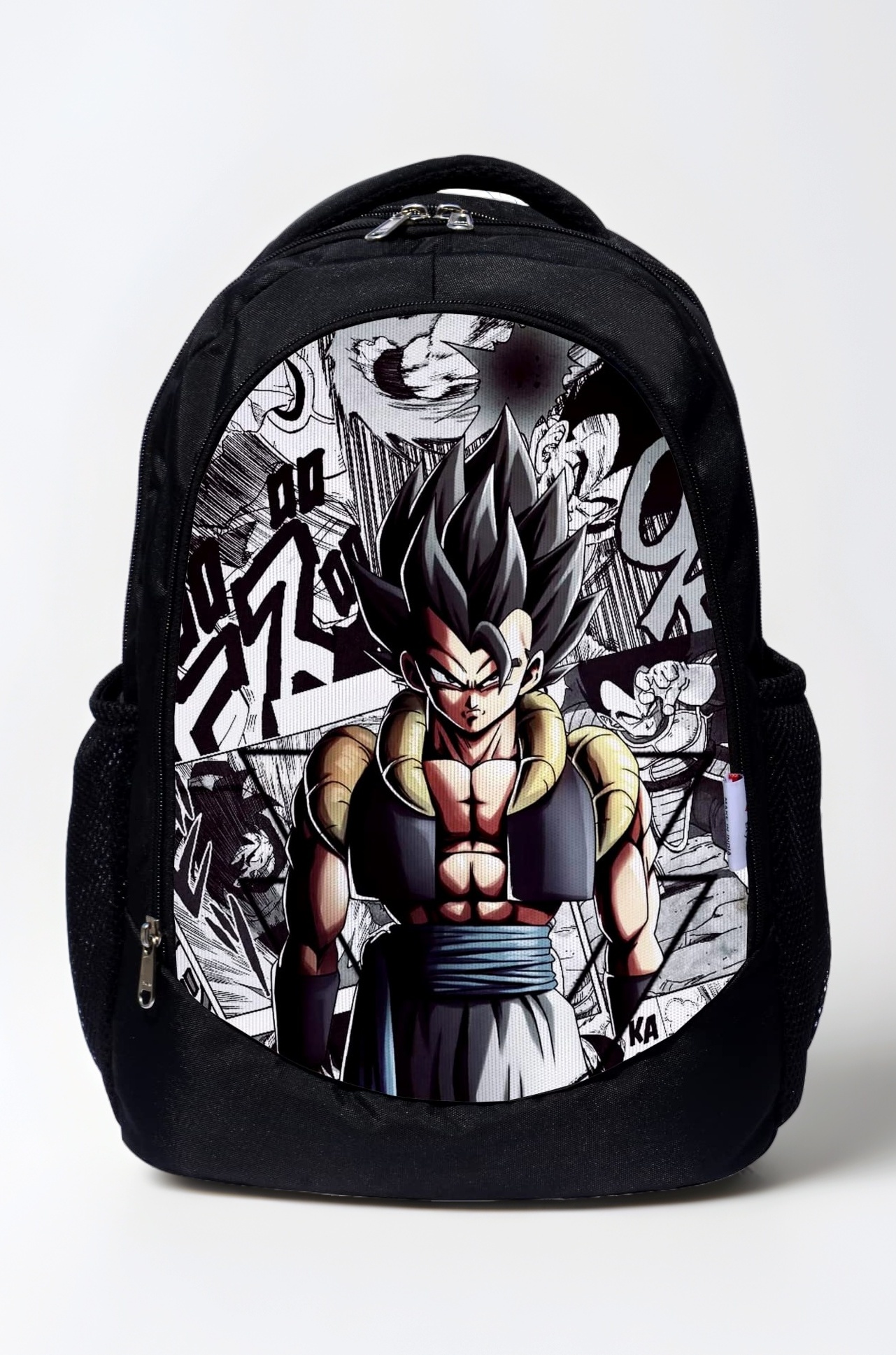 16 inch Anime Design Printed Backpack | Durable Polyester 30 Liter Anime Print Bag | Perfect for School, College, Office, Travel | Multiuse Laptop Backpack | Long Lasting Print, Pack of 1