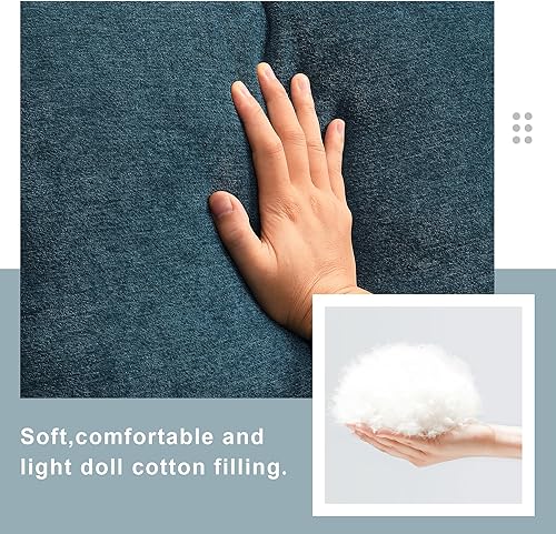 Miniatura 7 de Ucloveria Chenille Modular Sectional, U Shaped Couch with Adjustable Armrests and Backrests,6 Reversible Sofa Bed with Storage Seats for Living