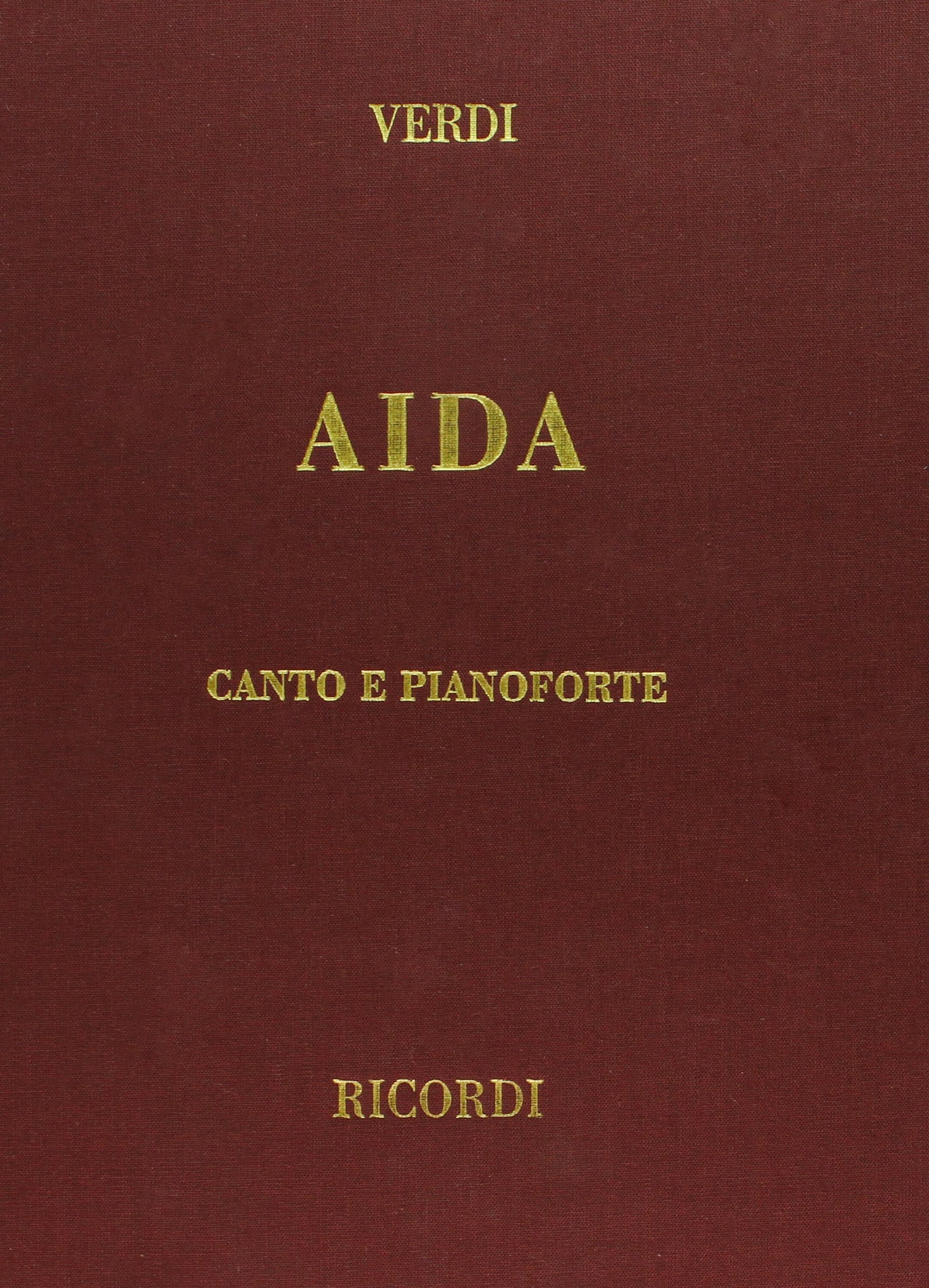 Aida: Vocal Score, Cloth, It