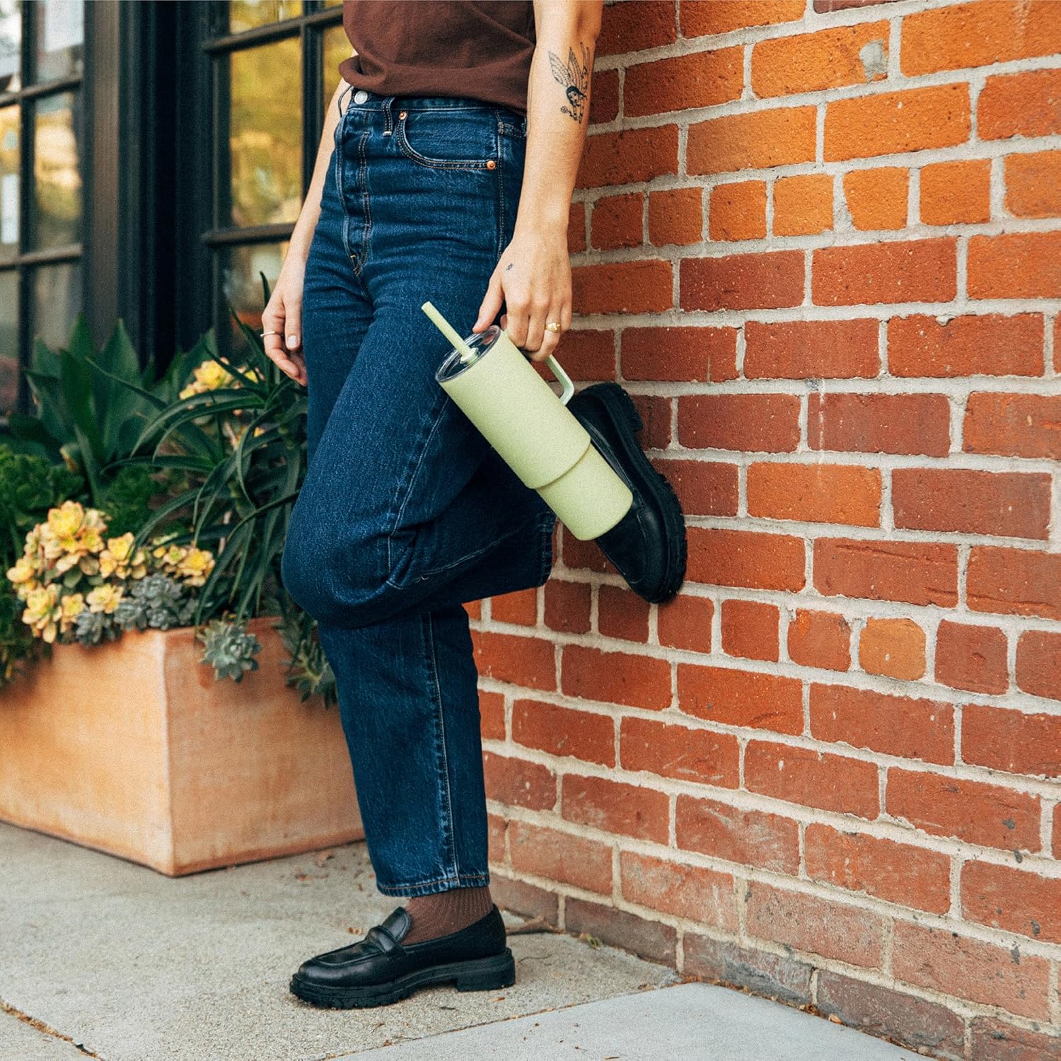 MiiR All Day Straw Cup, 32oz - Innovative Stainless Steel Vacuum Cup With Lid, Featuring A Flexible Straw For Effortless Sipping and Splash-Proof Design - Image 11