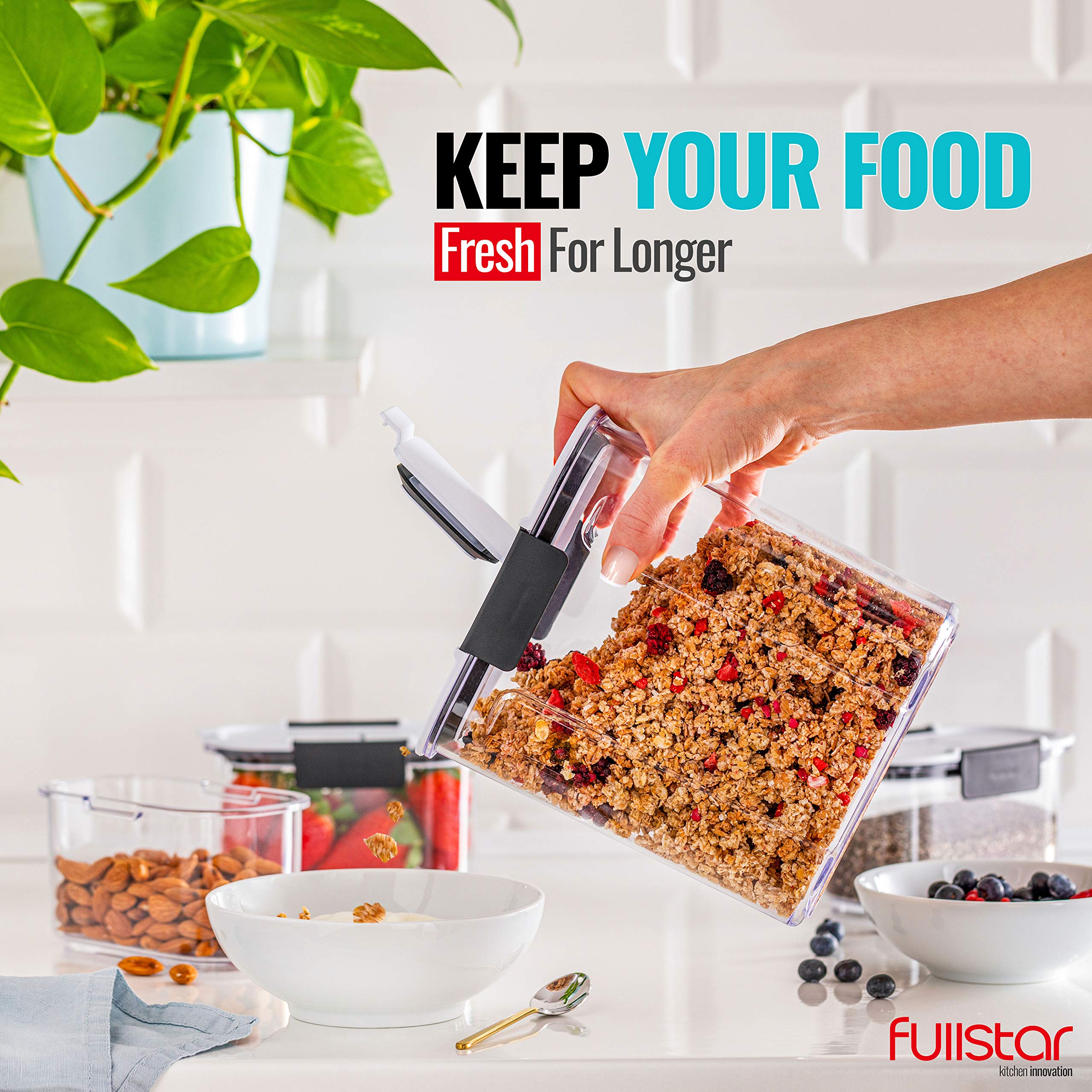 Large Airtight Food Storage Containers (Set of 14) Air Tight Containers