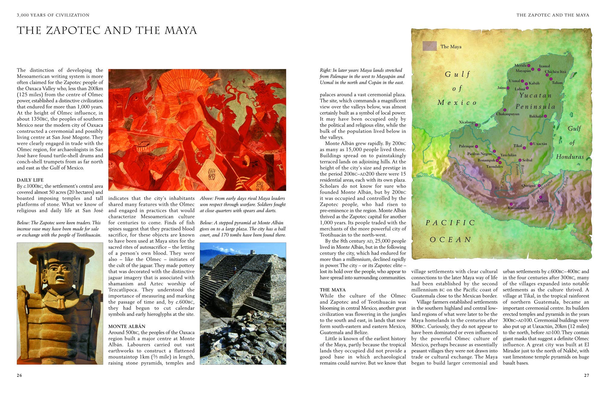 Aztec and Maya: An Illustrated History: The definitive chronicle of the ancient peoples of Central America and Mexico - including the Aztec, Maya, Olmec, Mixtec, Toltec and Zapotec