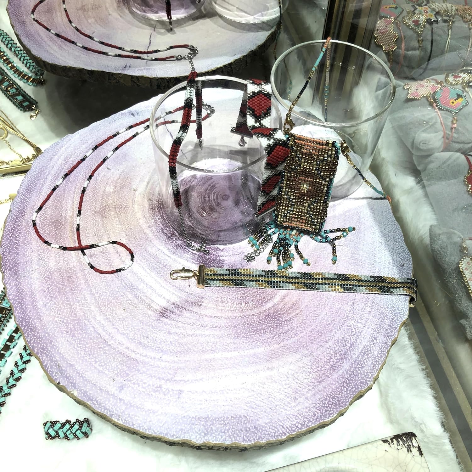 Unfinished Wood Slices, 6 Piece Set, Round Wood Discs for DIY Crafts, Wedding Decor, Centerpieces, Door Sign Decor (10-12 Inches)