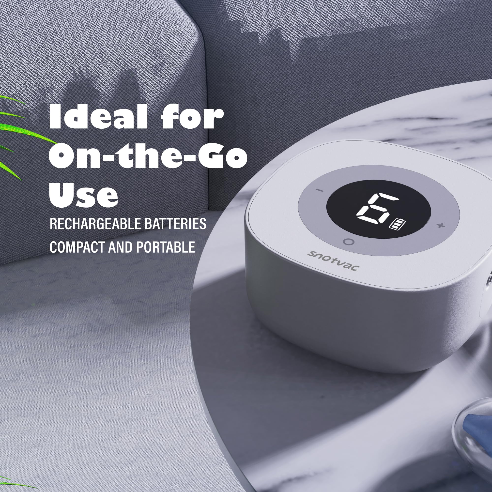 Aspirador nasal eléctrico – Máquina recargable de succión de moco – Aspirador de moco – Aspirador de nariz para recién nacidos, bebés, niños y adultos
