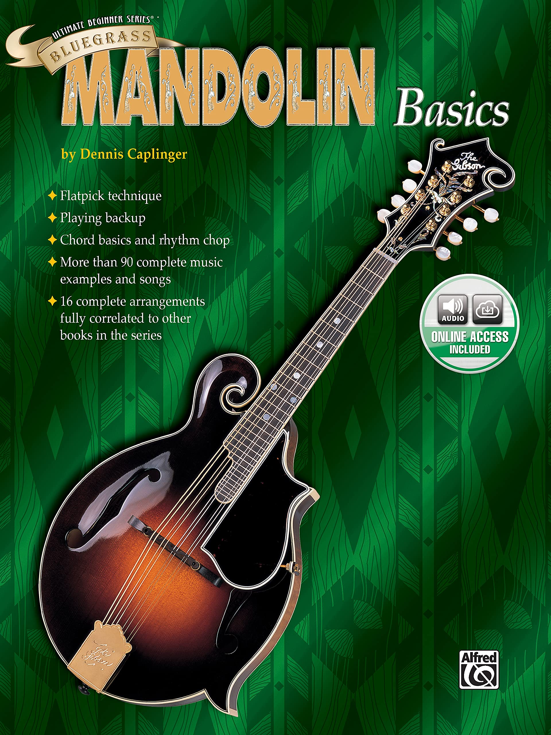 Bluegrass Mandolin Basics (Ultimate Beginner Series, Book & CD)