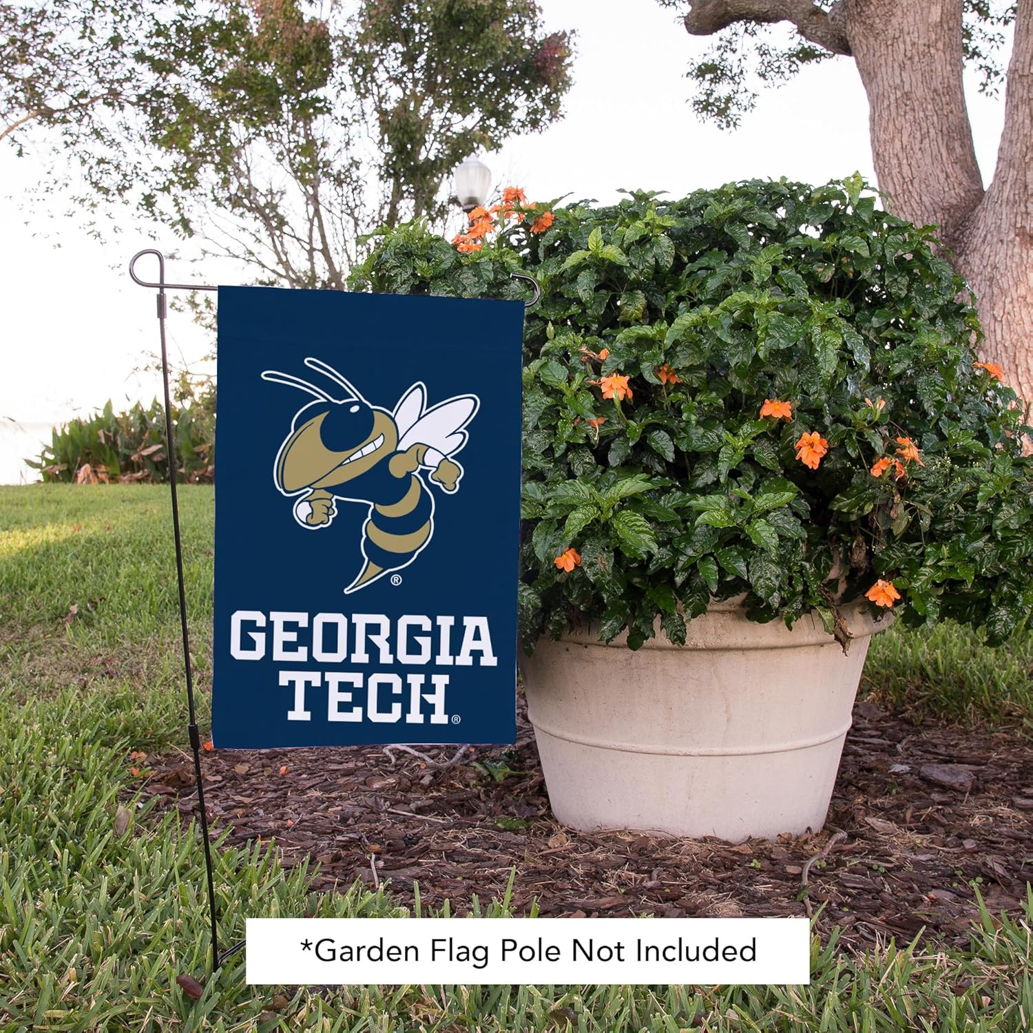 Desert Cactus Georgia Tech GT Garden Flag – 19 x 12 inch Georgia Tech Yellow Jackets Banner, For Outdoor Display and Events (Design D) - Image 6
