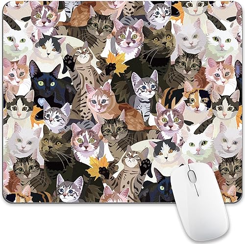 Miniatura 25 de Alfombrilla para mouse de escritorio retro naranja amarillo arco iris linda margarita Groovy Flower alfombrilla de mouse solar floral estética