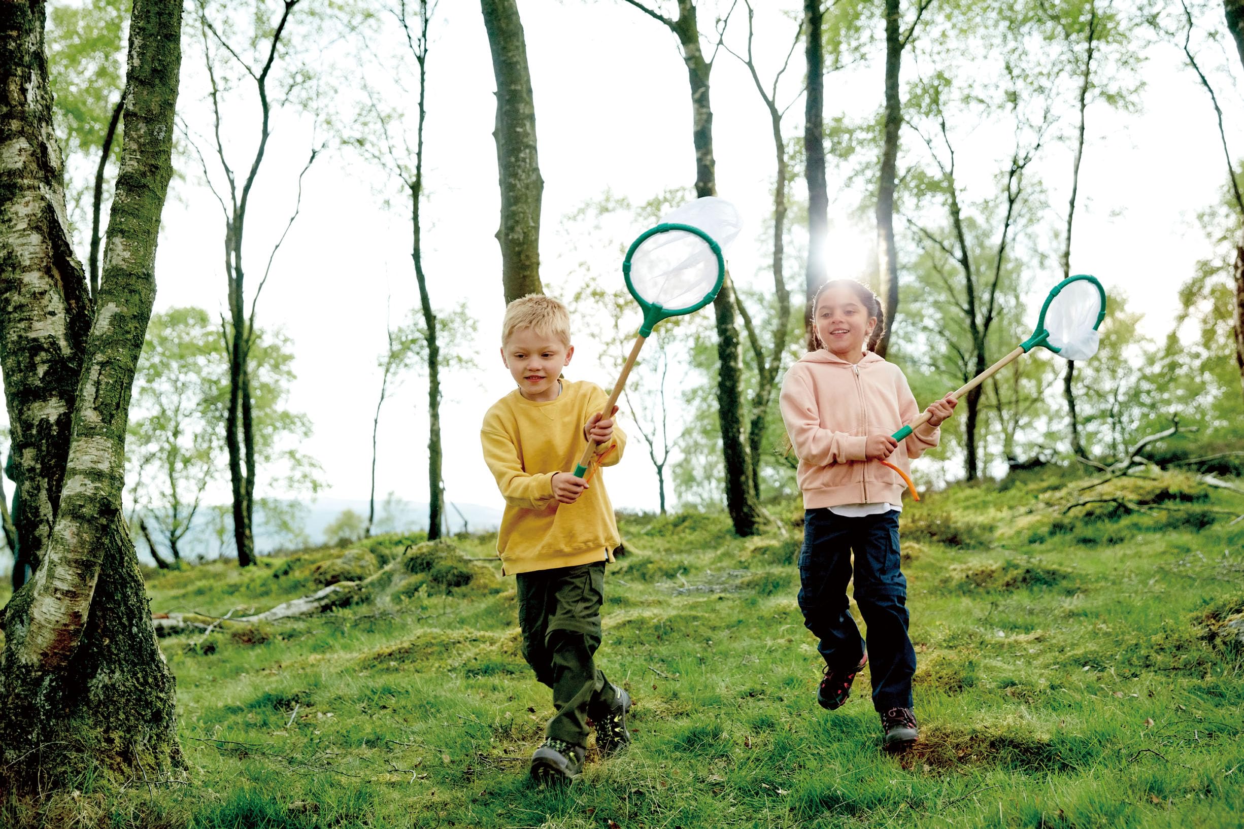 Butterfly Net, Hape Outdoor Toys, Made From Bamboo, Nature Fun. 4 years +
