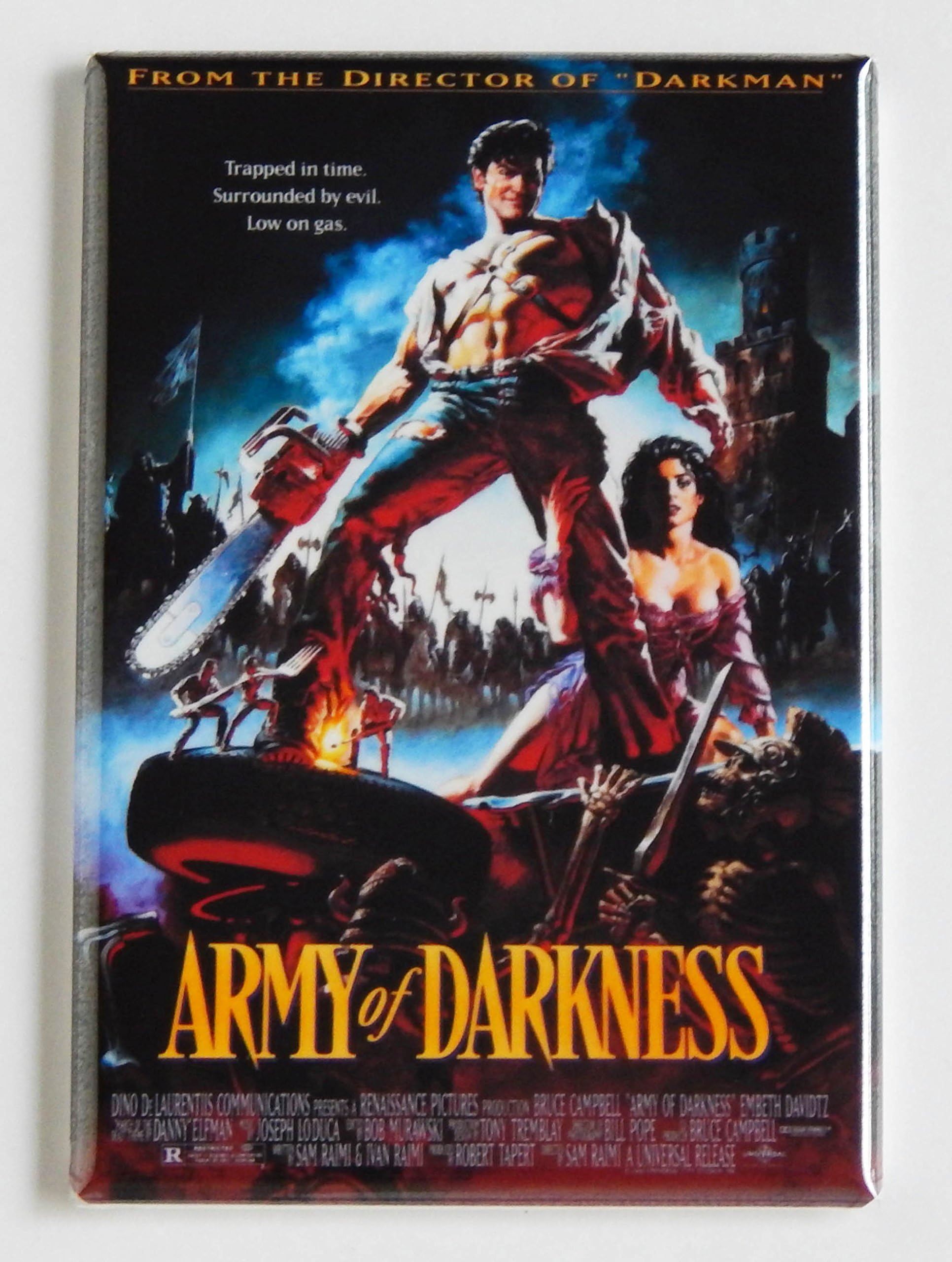Army of Darkness Movie Poster Fridge Magnet (2 x 3 inches)