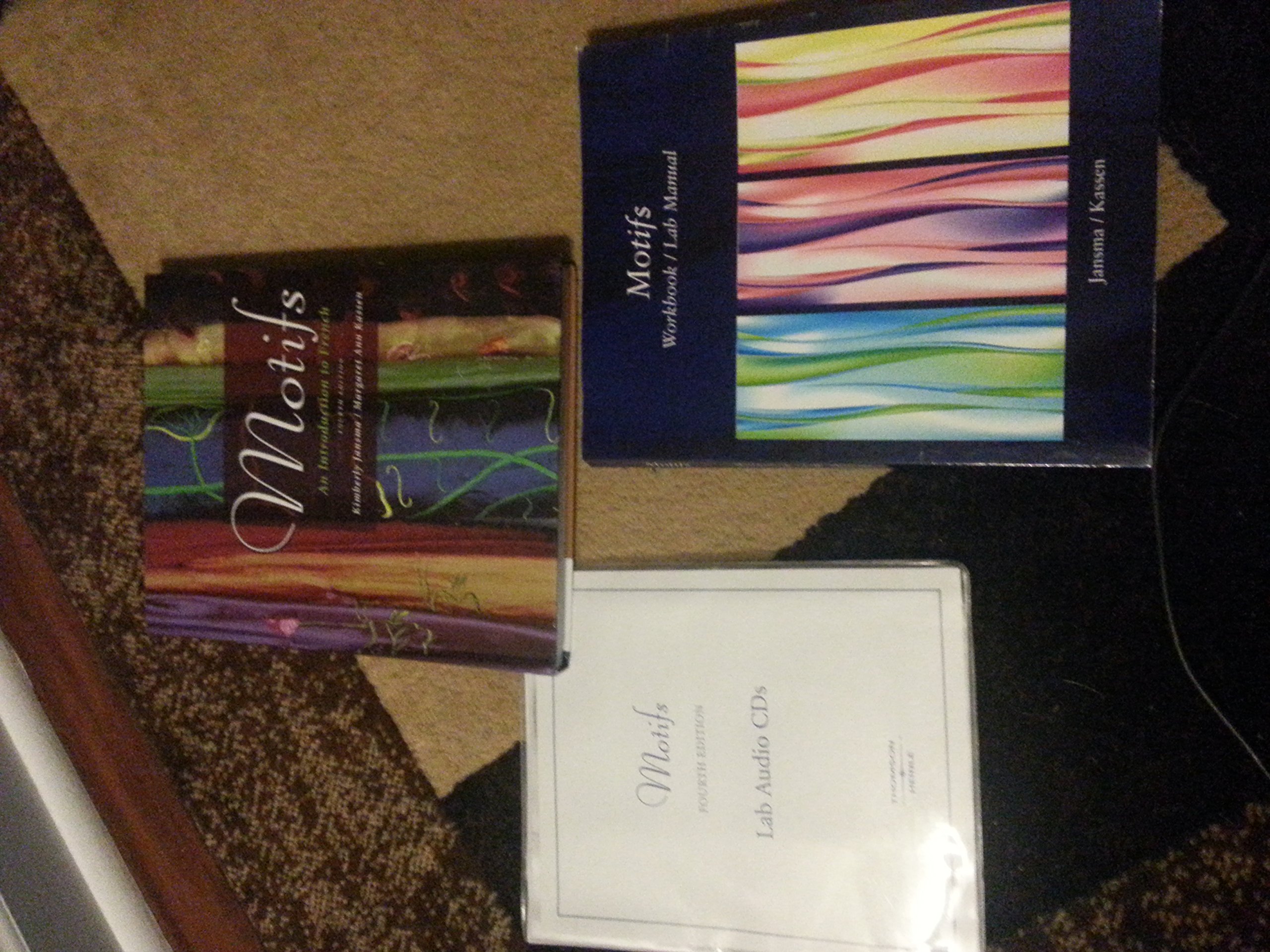 Motifs: An Introduction to French, 4th Edition (Book & 2 CD-ROMs)