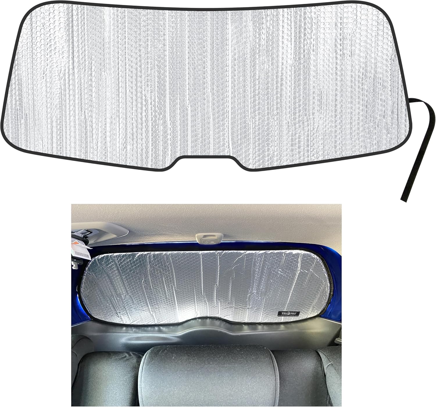 Rear Tailgate Window Sunshade Custom Fit for 2015 2016 2017 2018 2019 2020 Honda Fit Hatchback, UV Reflector Sun Protection Accessories