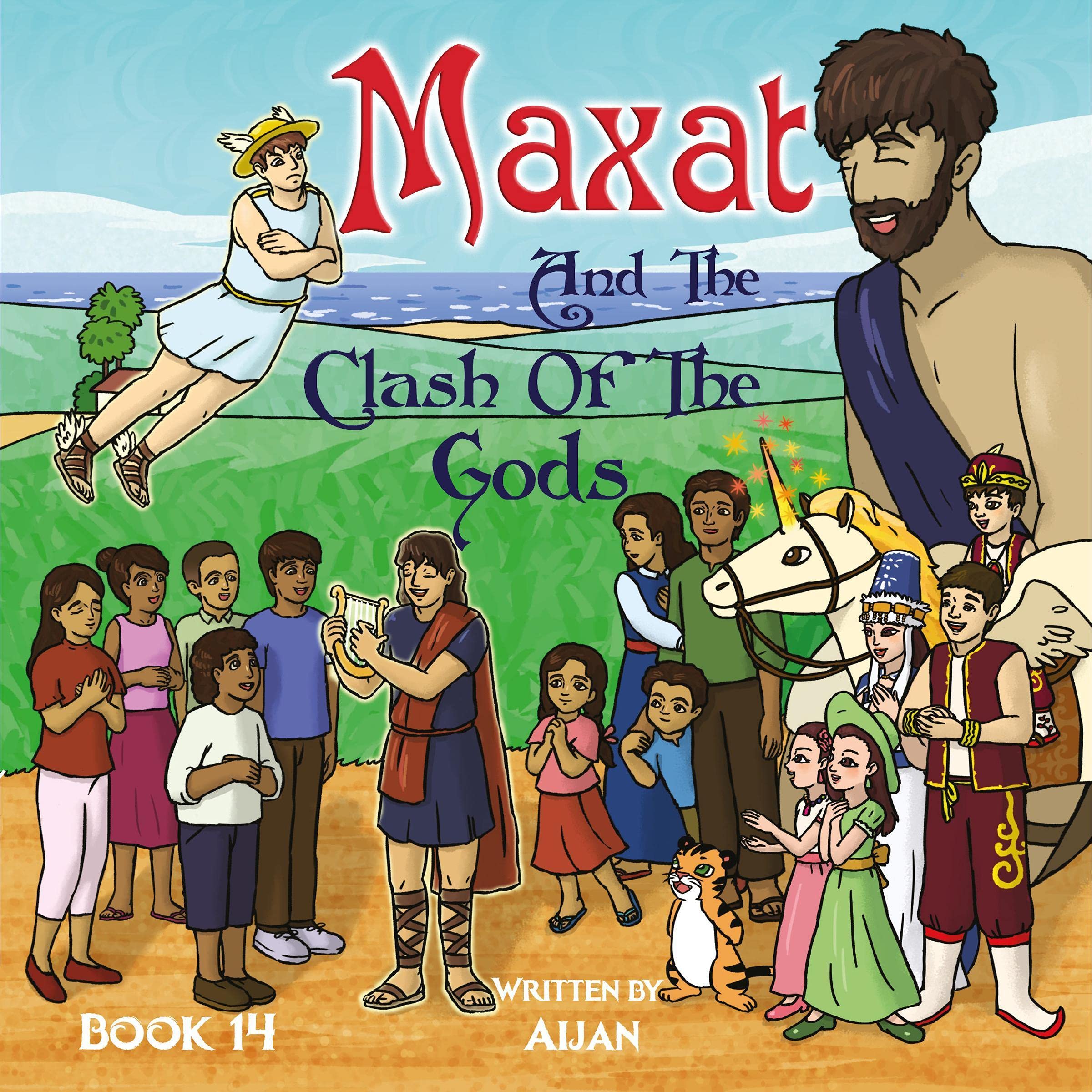 Cover art for Maxat and the Clash of the Gods
