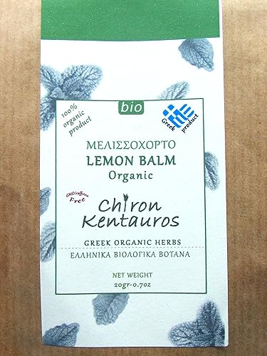 Miniatura 3 de Greek Organic Bio Herb MelissaLimón Balm Hojas de Mount Pelion Grecia - Sin OGMCafeína..