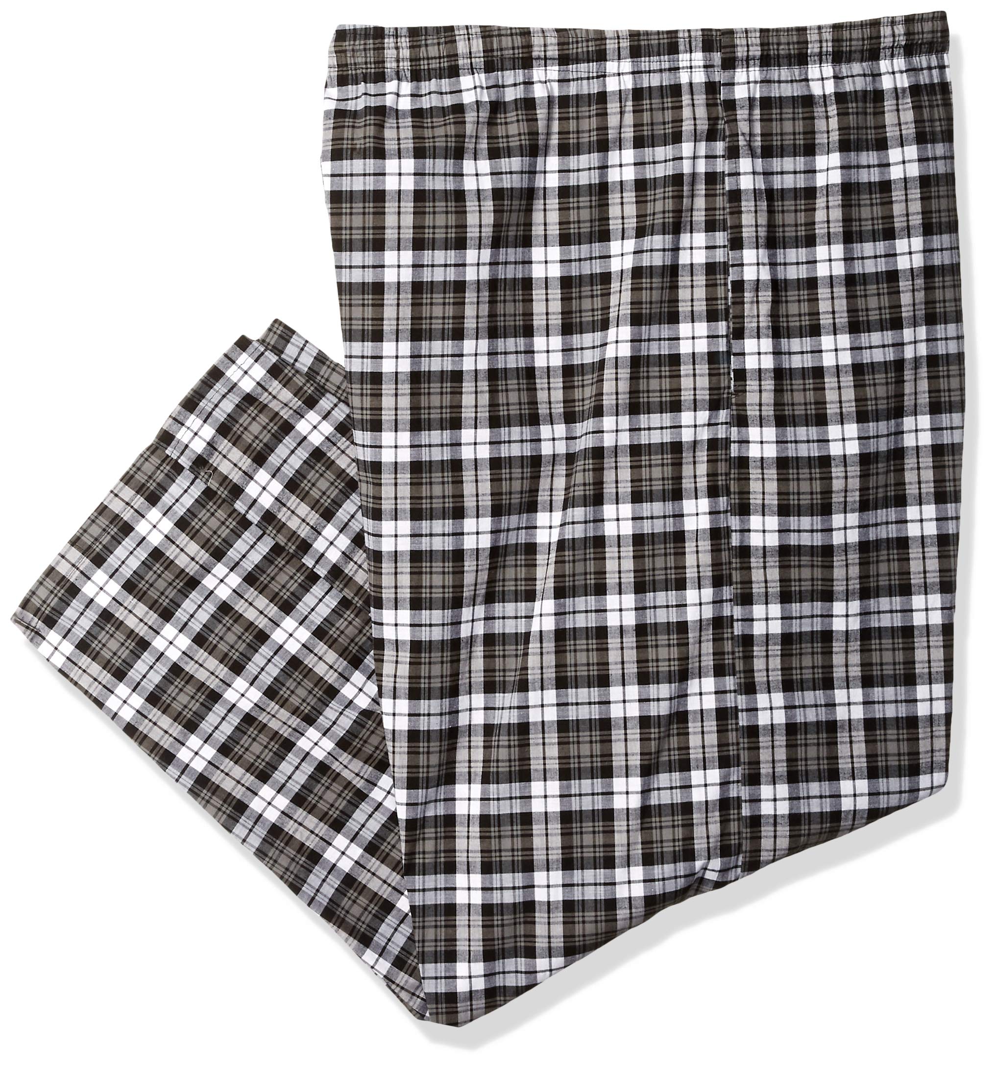Men's & Big Men's Woven Plaid Stretchy Sleep Pant