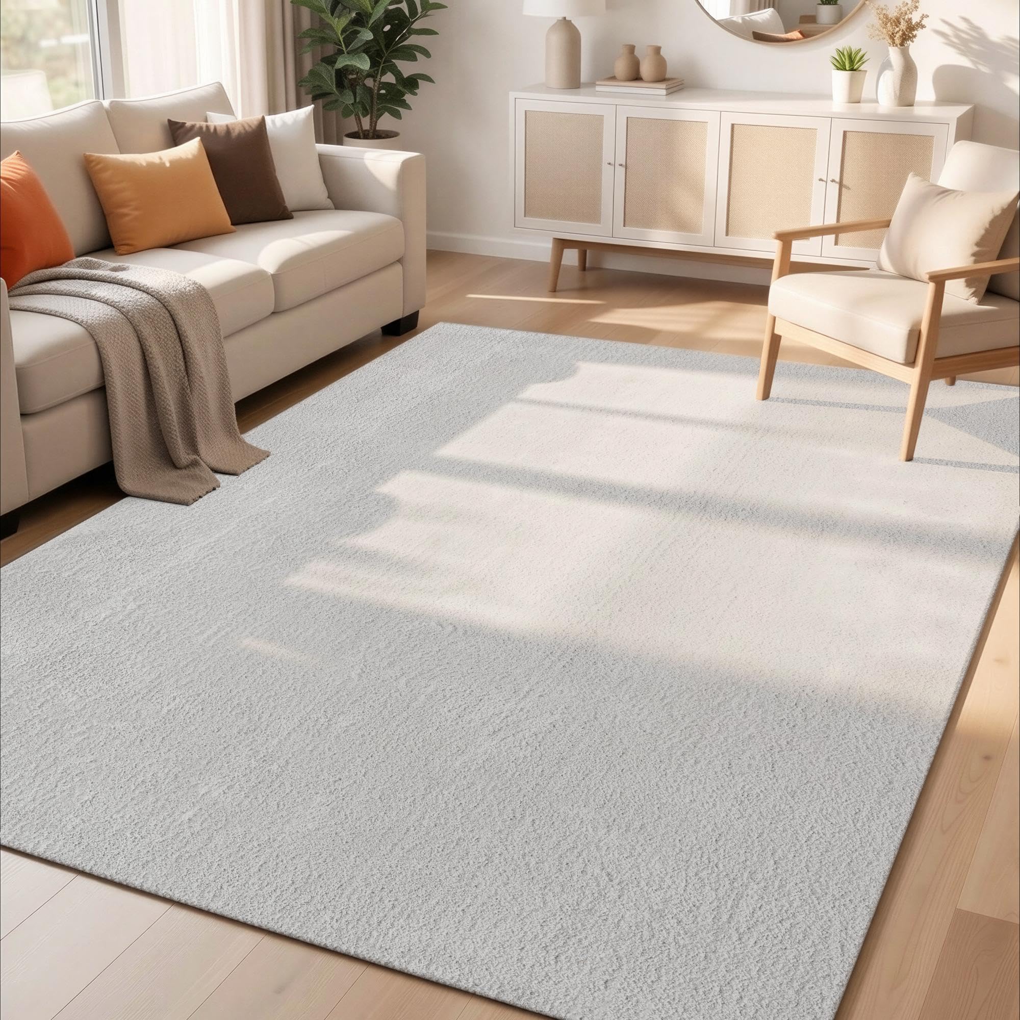 Desire Rugs - Comfy Rug - Silver - 160 x 220cm
