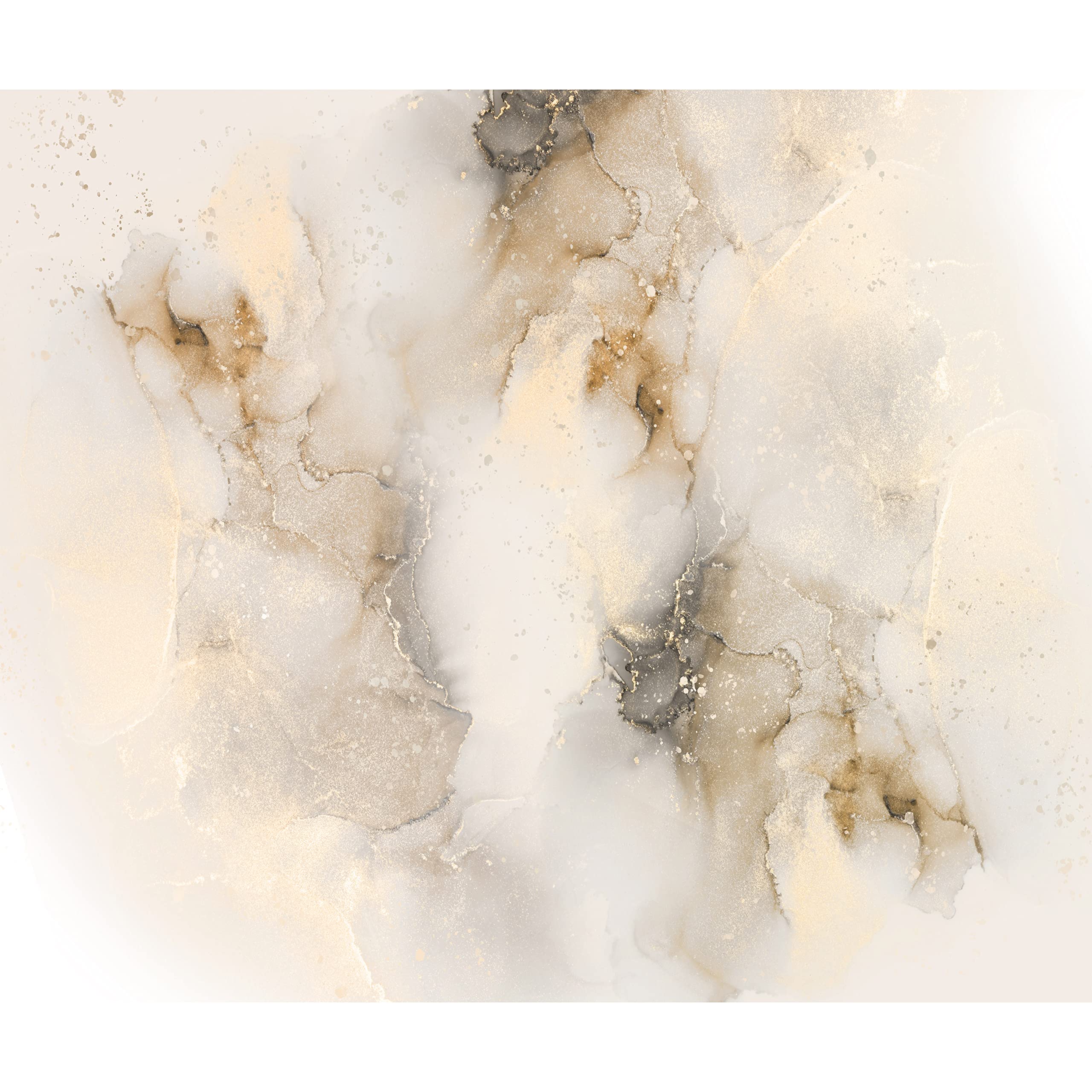 murando - Papier Peint Panoramique Imperméable Salle de Bain, 350x256 cm