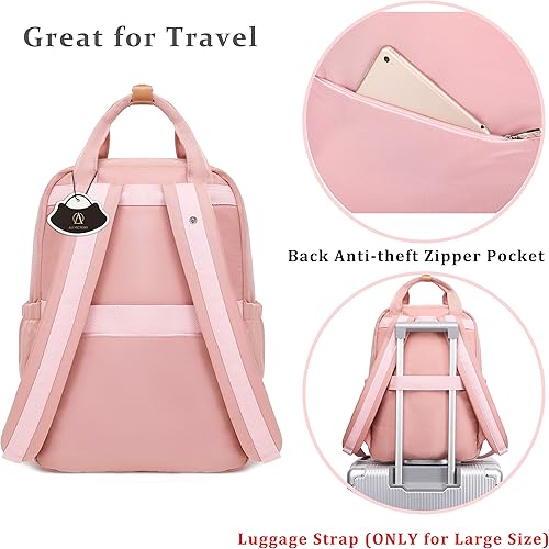 Miniatura 5 de Mochila para computadora portátil para mujer, mochila de enfermería, antirrobo, mochila grande para universidad, escuela primaria, secundaria,