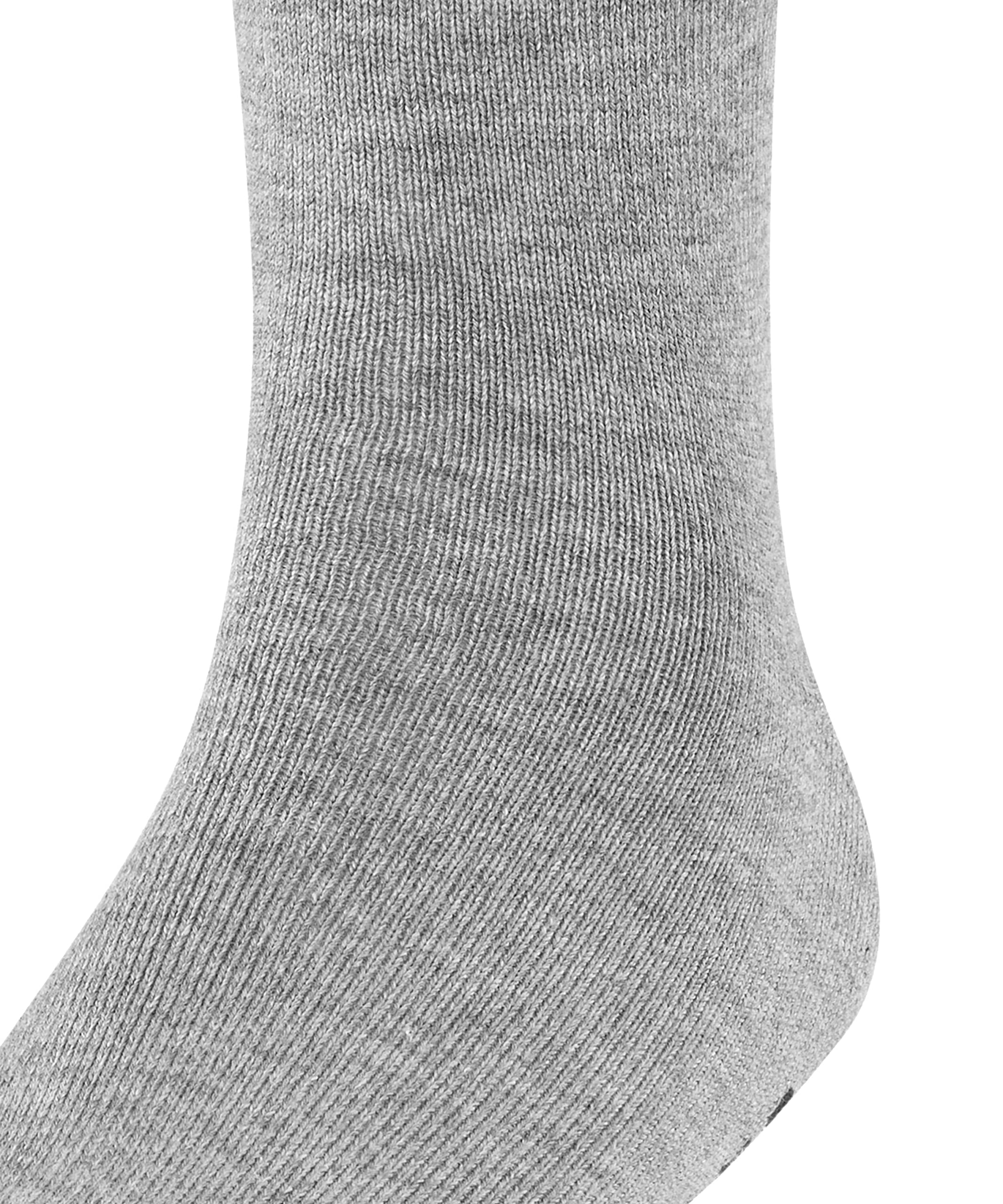 FALKE Family, Calzini Unisex - Bambini, Cotone, Grigio (Light Grey 3400), 19-22 (1-2 anni), 1 Paio