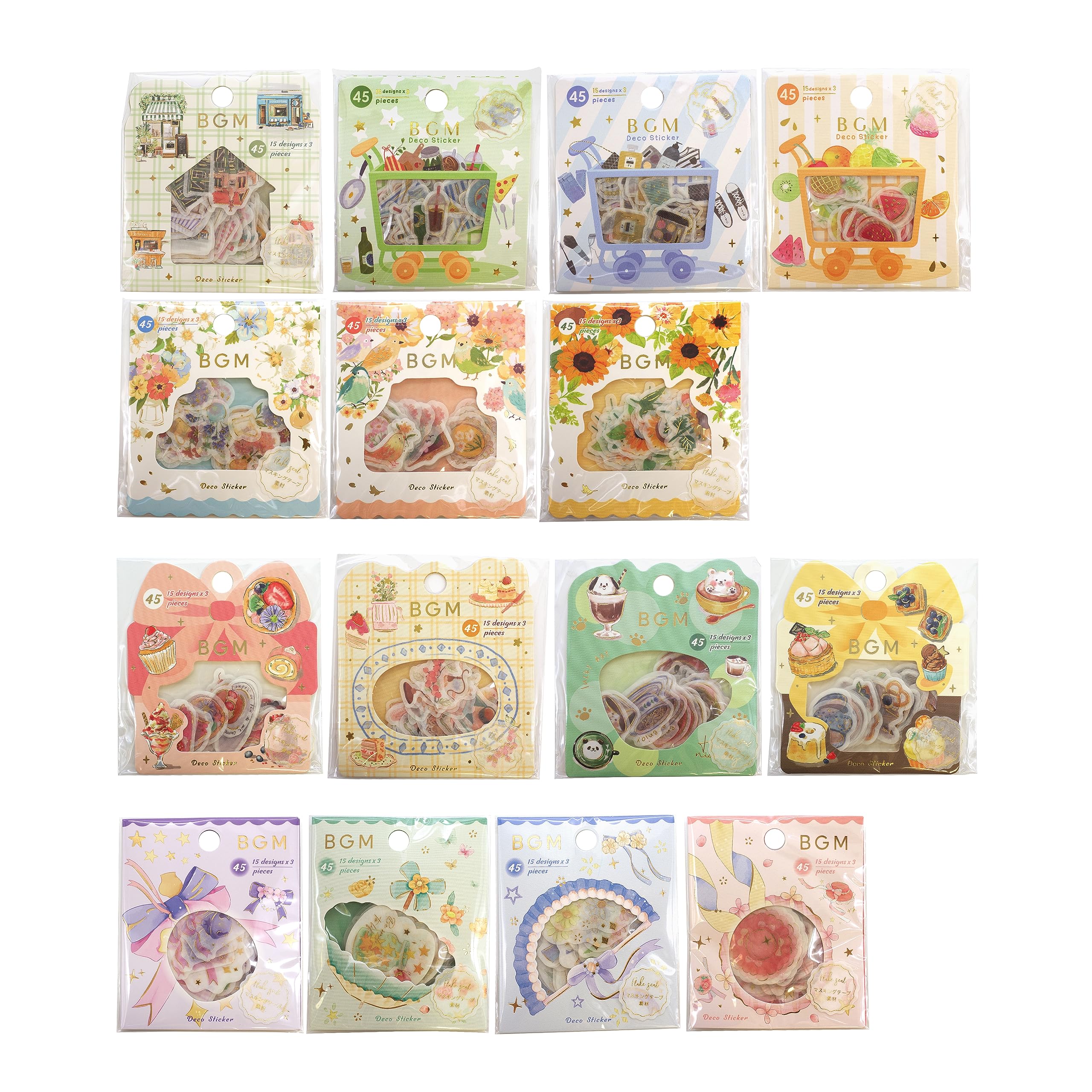 Amazon | フレークシール 箔押し【鈴】ステッカー 和紙 かわいい