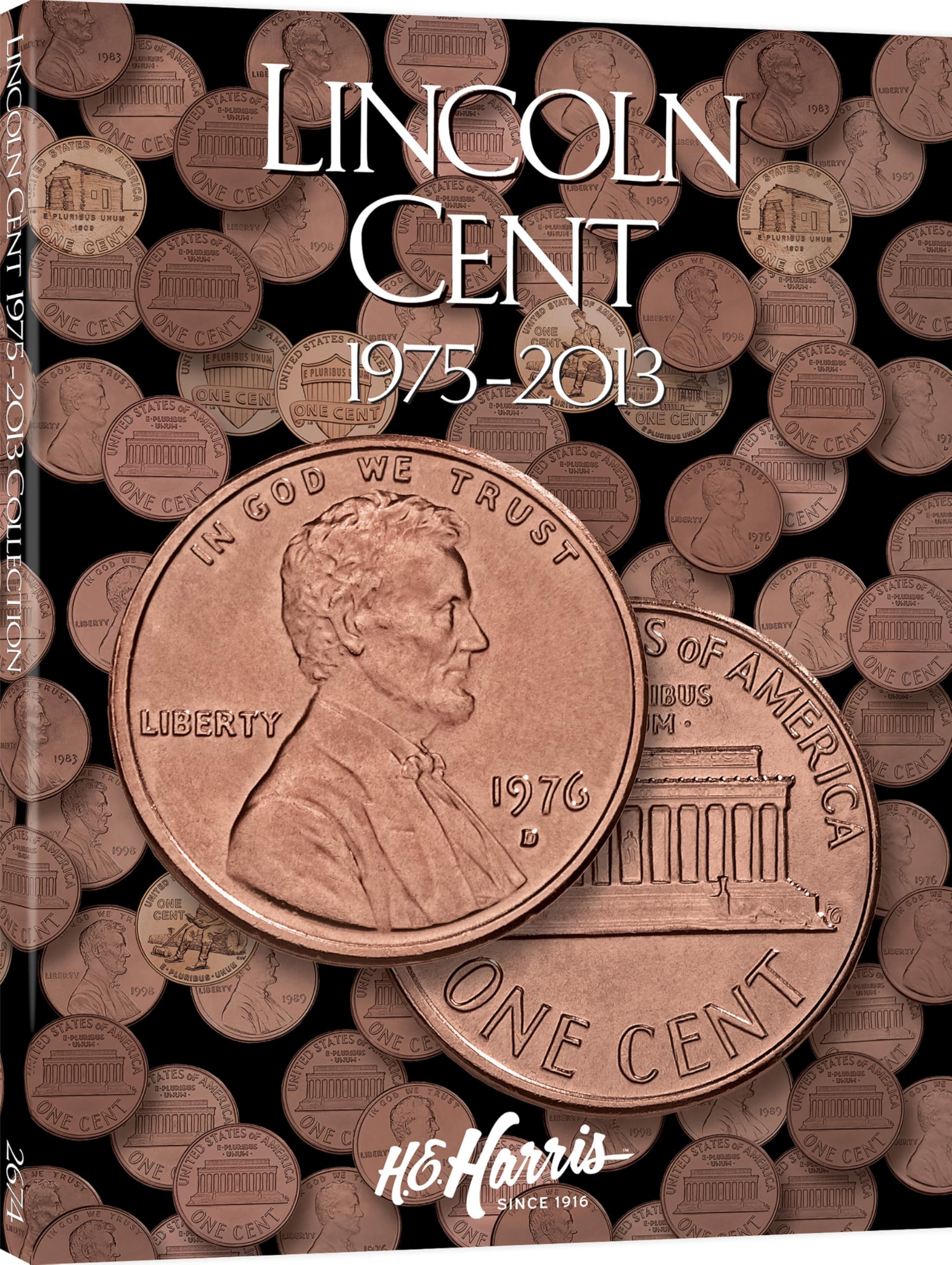 Lincoln Cents #3: 1975-2013 - H.E. Harris Coin Folder