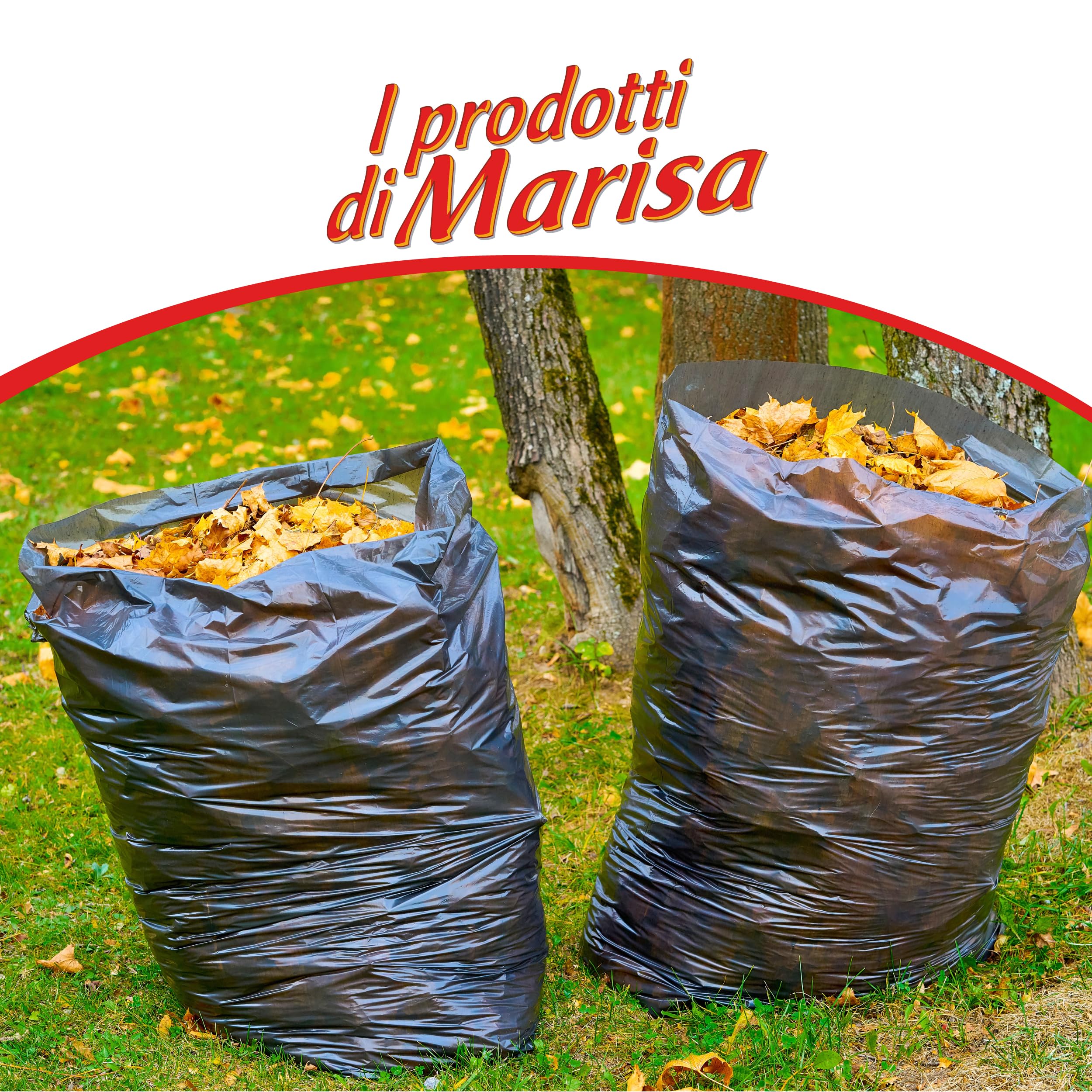 CSC – Müllbeutel 130L mit Zugband, 240 Stück, Extrastark Große Müllsäcke, Mülltüten und Gartensäcke für Separate Sammlung im Innen- und Außenbereich, Reißfest & Flüssigkeitsdicht – 24 Rollen, Schwarz