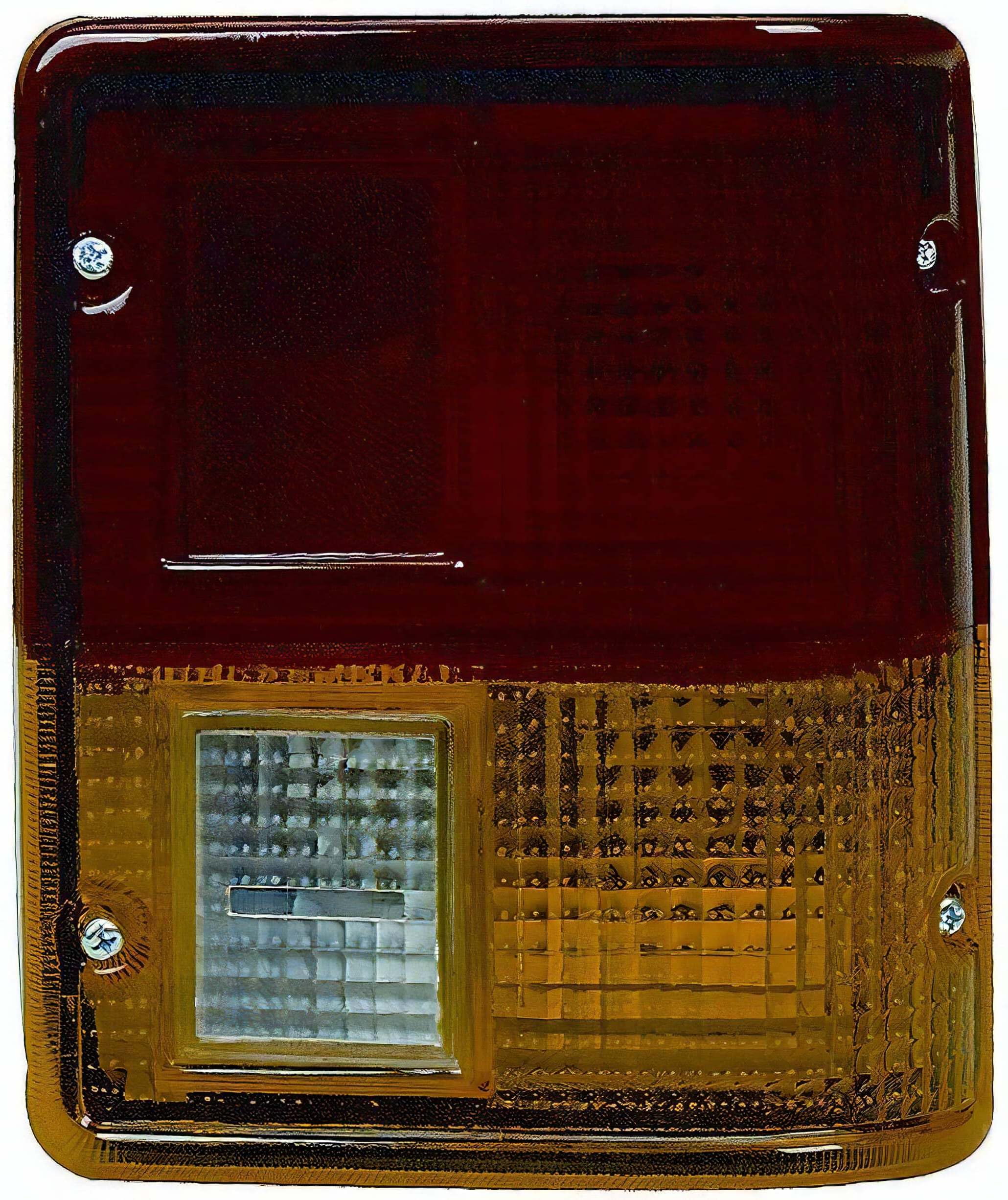 Fanale realizzato per Mitsubishi PAJERO dal 1983 al 1991 posteriore Destro Luci Bianco Arancio e Rosso MR283722