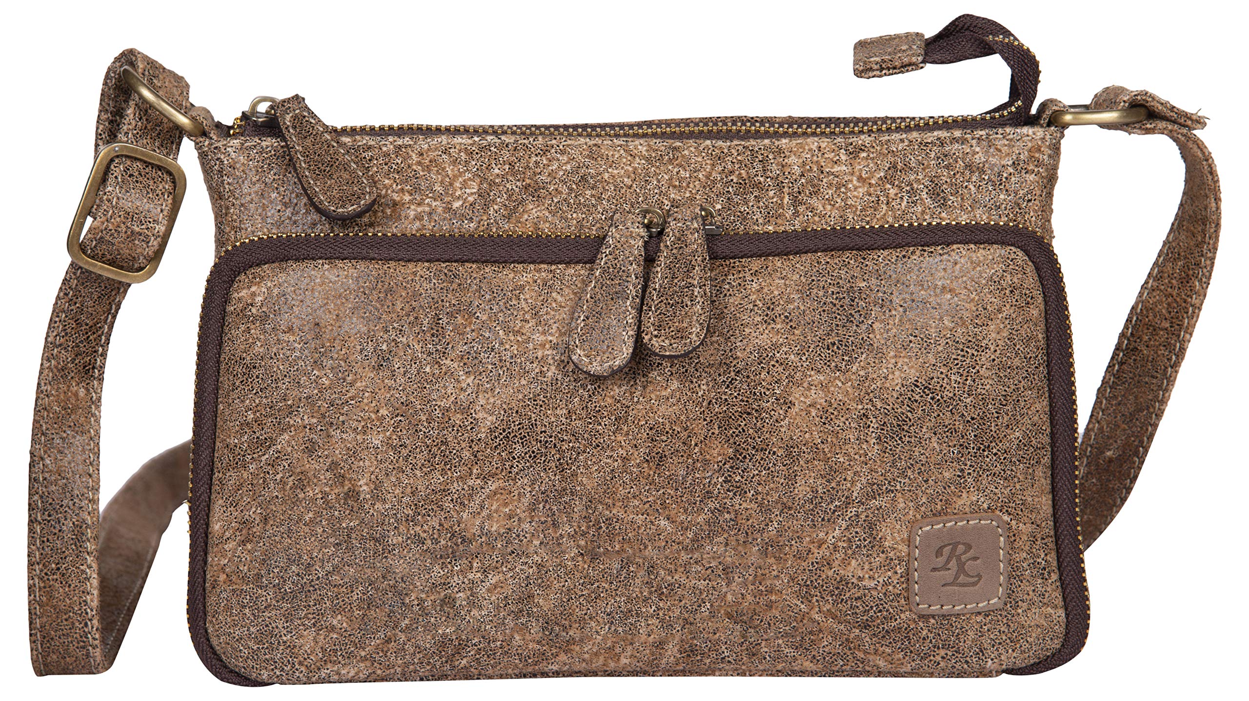 Rustic LeatherLilly crossbody sling bag for women