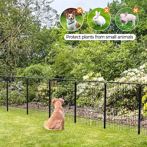 Miniatura 3 de Yaheetech Corralito para perros para interiores, valla extra ancha para perros y exteriores, plegable, corral de ejercicio para patio, jardín,