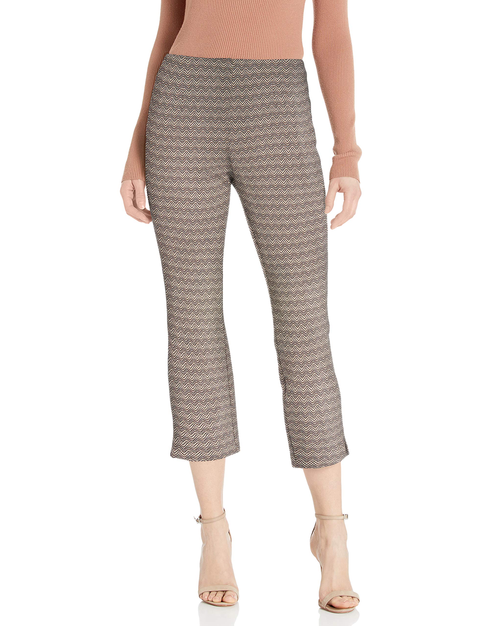 LysséWomen's Cropped Kick Flare Pattern Leggings