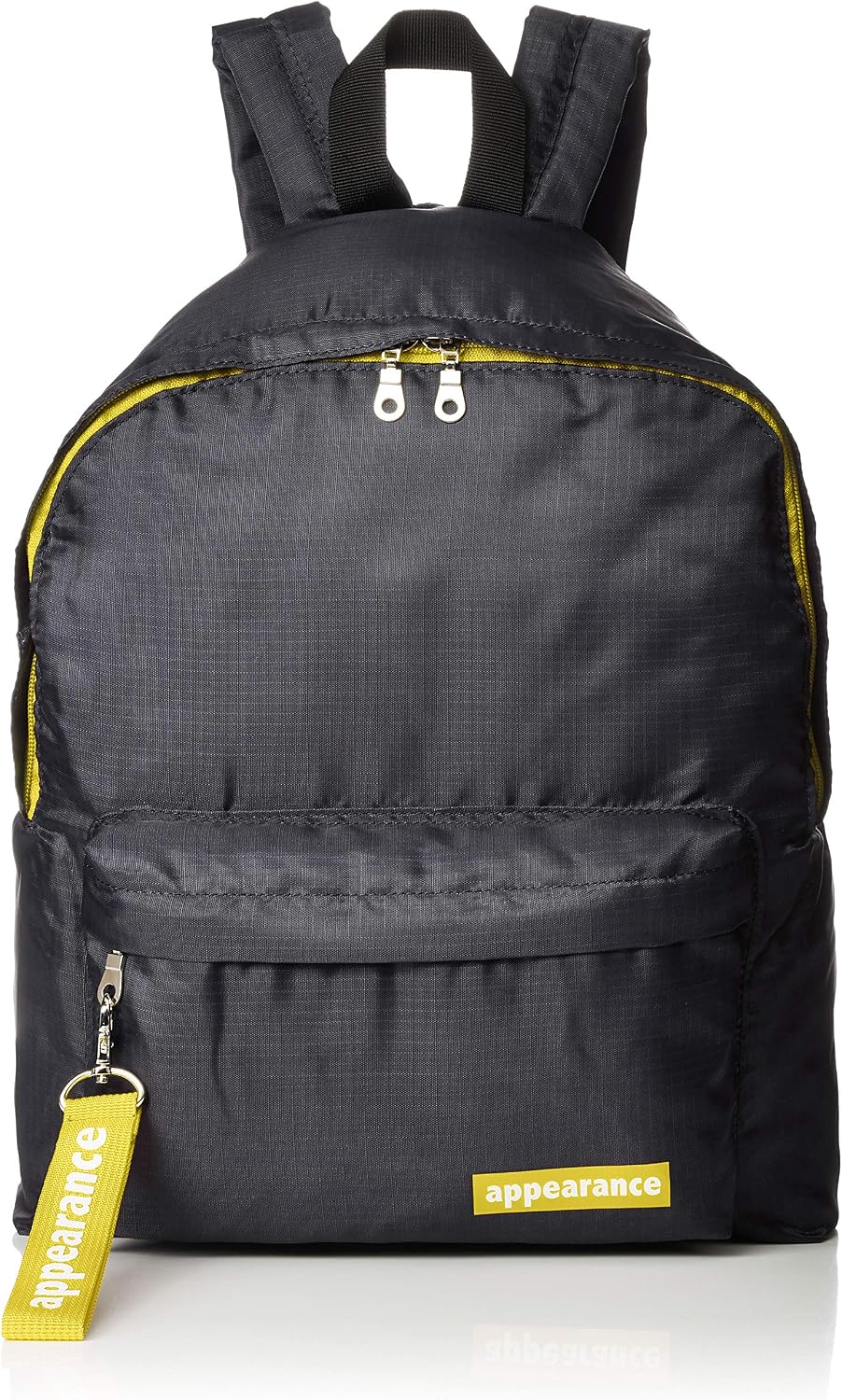 Aventura 30565 Portable Backpack, Daypack, Nylon Backpack, Eco Bag, Nylon, Small, A4 Logo, Zipper, Shoulder Bag, Sacoche, 4.3 gal (13 L), Gray