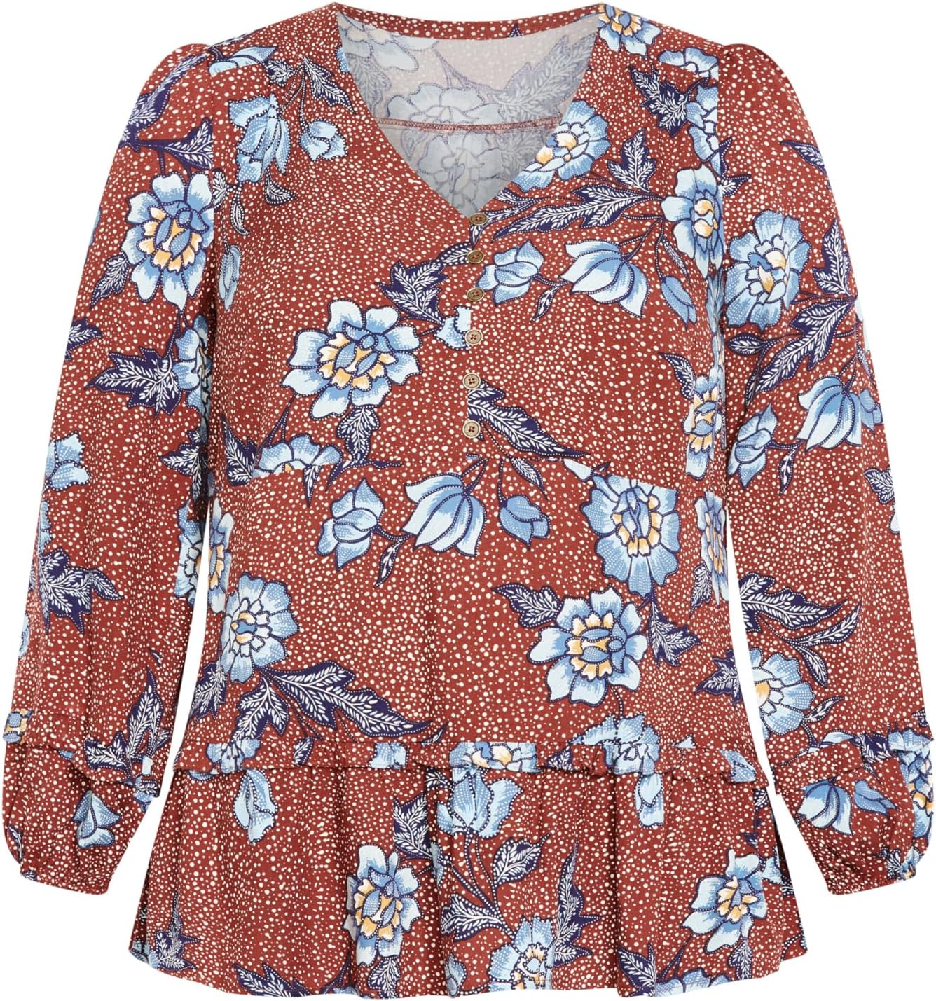 AVENUE Women's Avril Border Top - Image 5