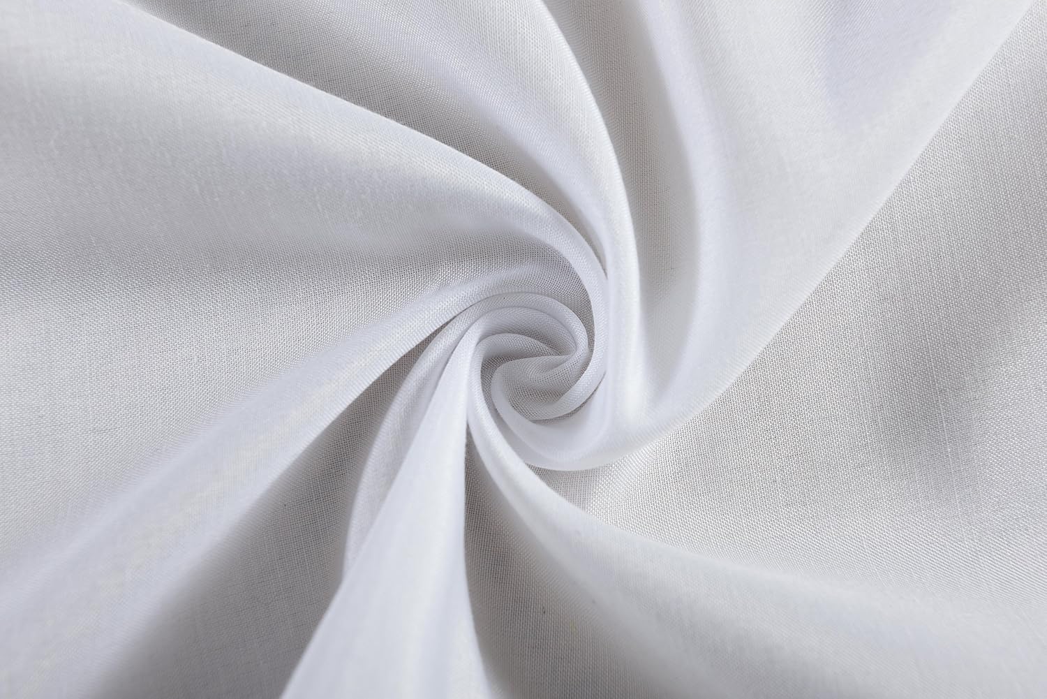 Bedding Overseas Three Fabric Sides Wrap Around Elastic Solid Bed Skirt, Easy On/Easy Off Dust Ruffled Bed Skirts 14 Inch Tailored Drop (White Queen )