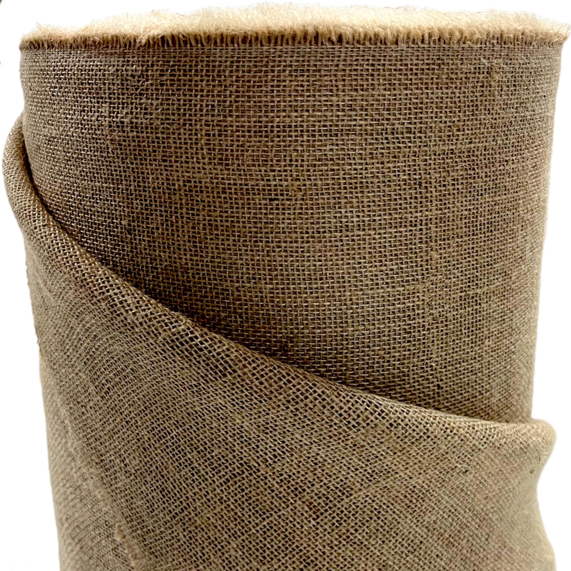 Jutestoff Meterware 160cm Breit Natürlicher Jute Stoff Sackleinen