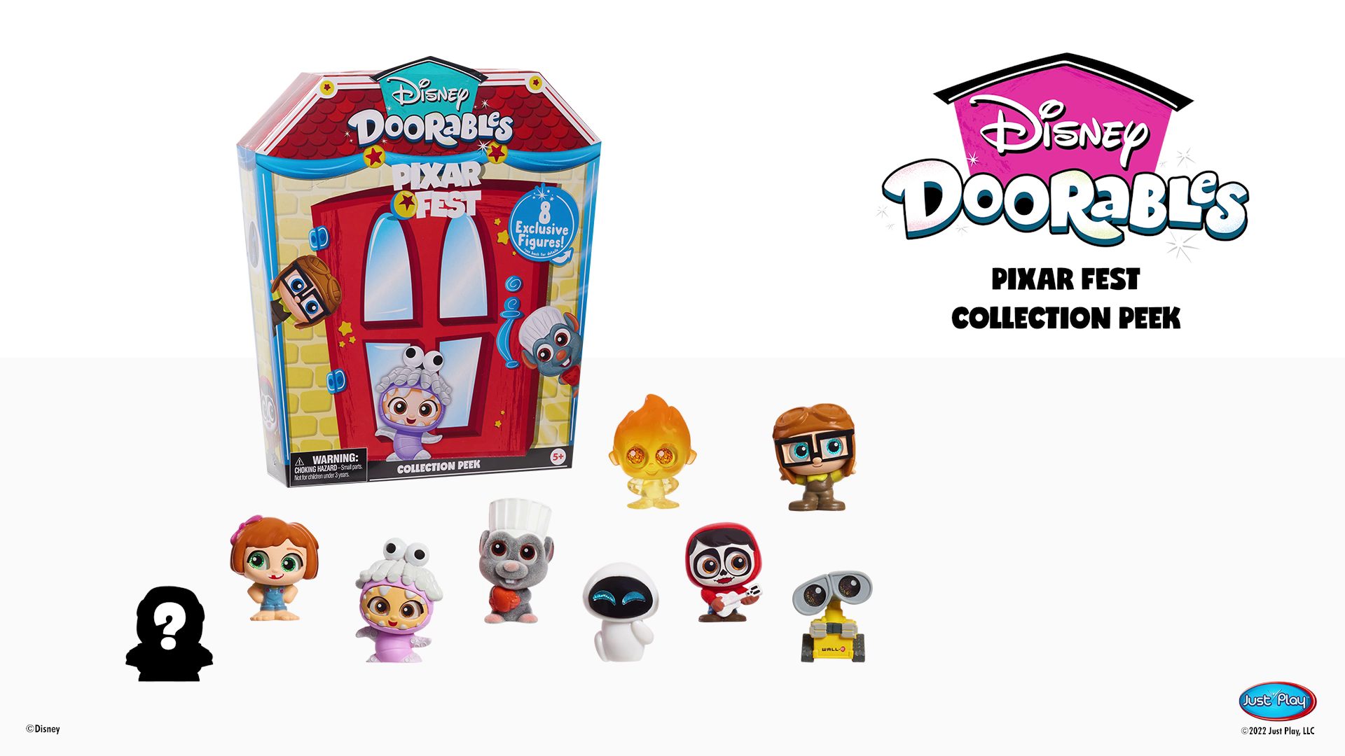 Amazon.com: Disney Doorables Pixar Fest Collection Peek