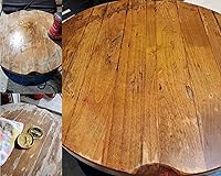 Vista 7 de Z's Wood Nectar - Esmalte y acondicionador de cera de abeja natural para muebles (6 onzas), pino limón