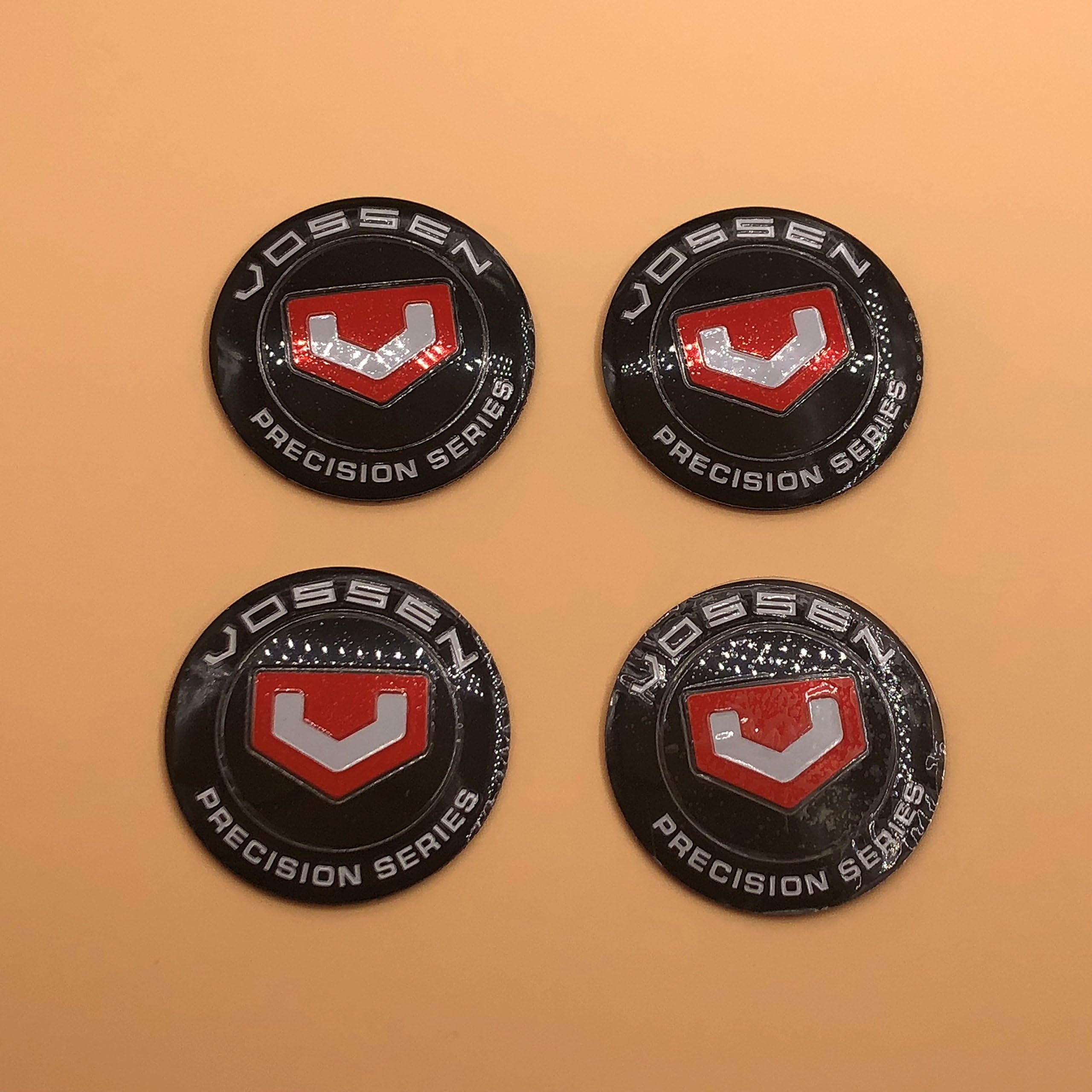 AOWIFT 4PCS NEW VOSSEN 56MM 2.2" Auto Wheel Center Hub Caps Emblem Sticker