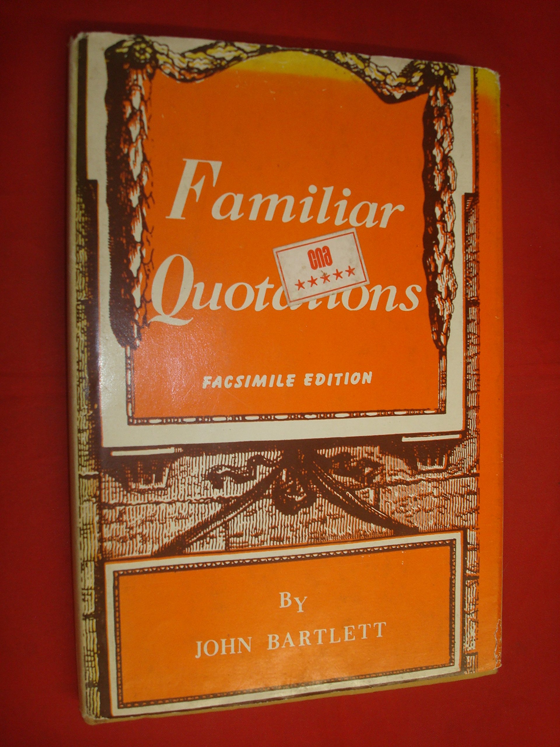 Amazon.co.jp: A collection of familiar quotations : 本
