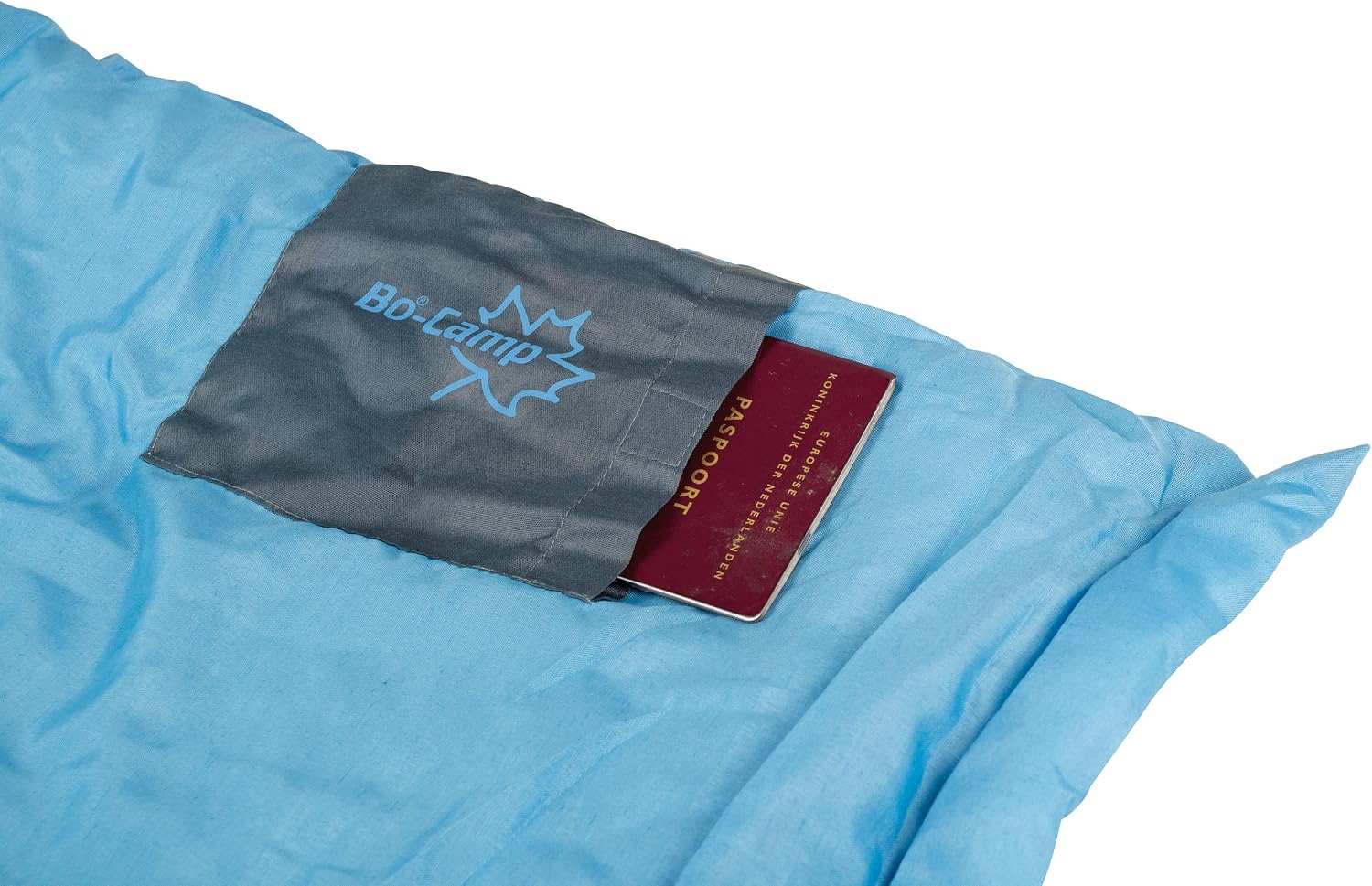 Bo-Camp - Sleeping bag - Graphite L - 200x80 cm - Blue/Grey, Grey / blue, 200 x 80 cm - Image 4