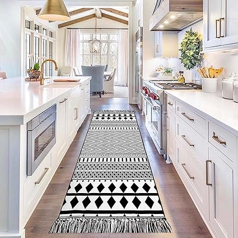rug runner in kitchen