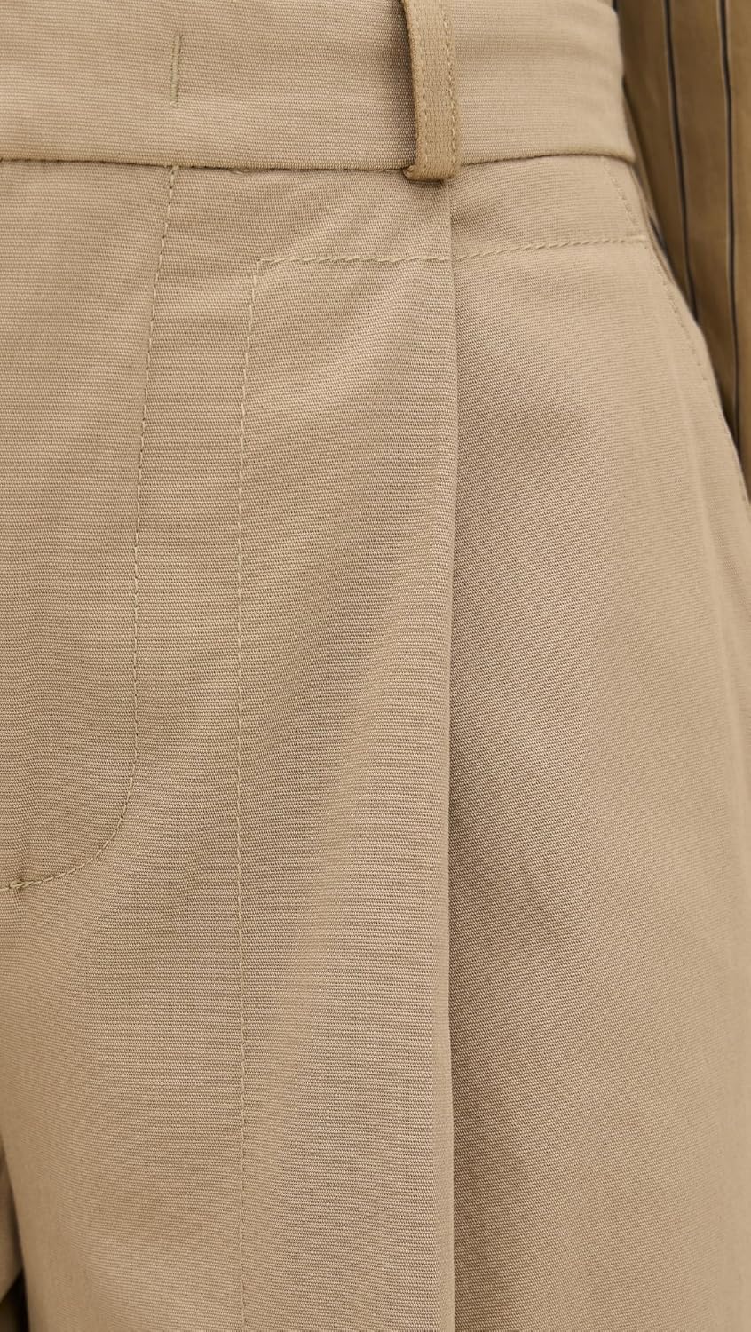 Vince Women's Mid Waist Pleat Front Trousers - Image 6