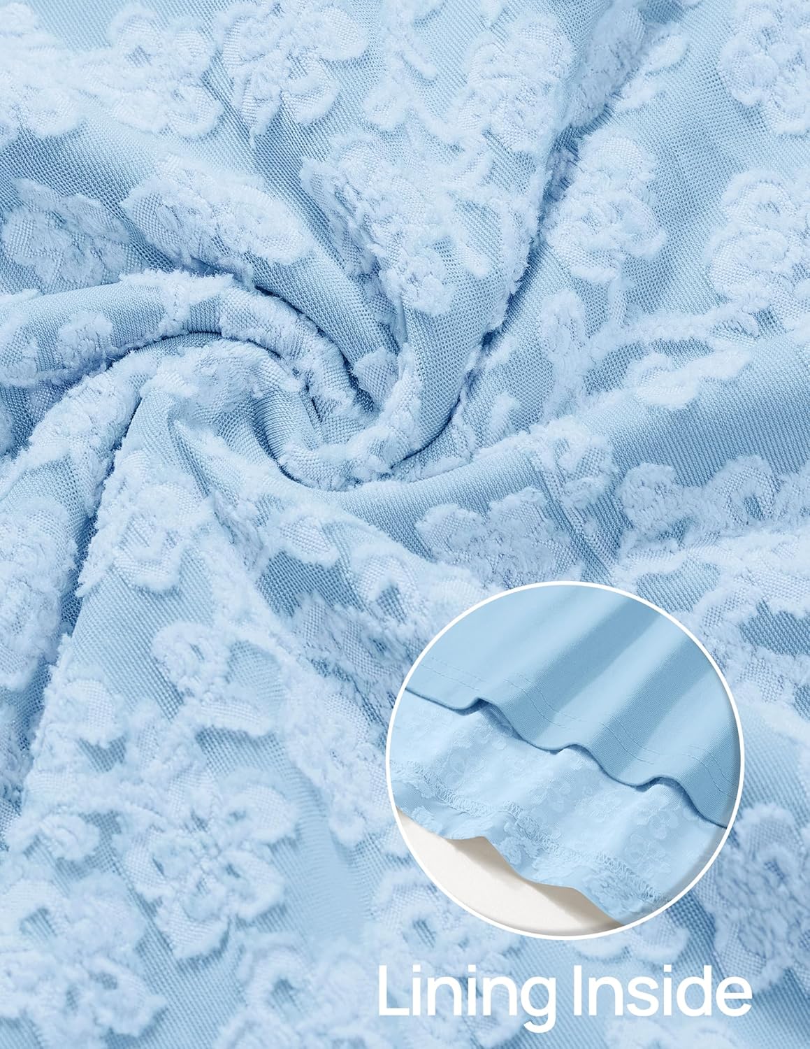 ZESICA Women's 2026 Summer Floral Strapless Bodycon Midi Dress Off Shoulder Tube Beach Wedding Guest Party Long Dresses - Image 8