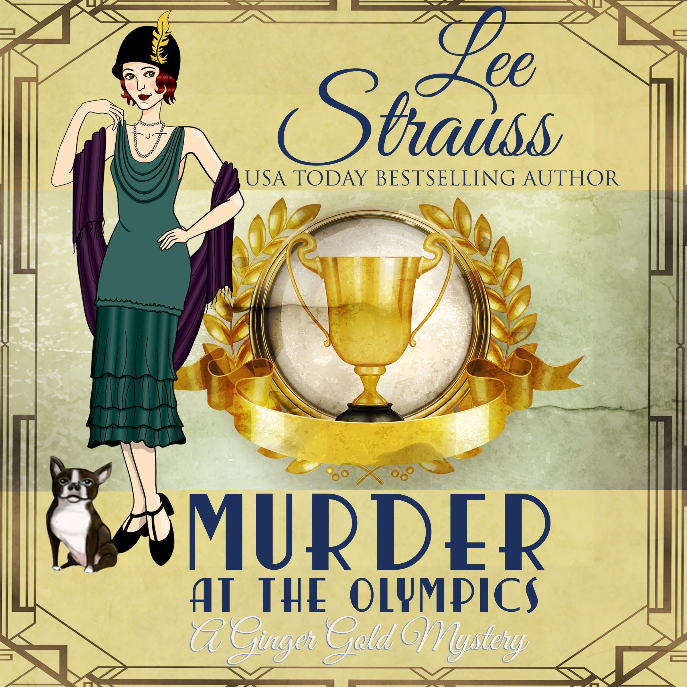 Cover art for Murder at the Olympics