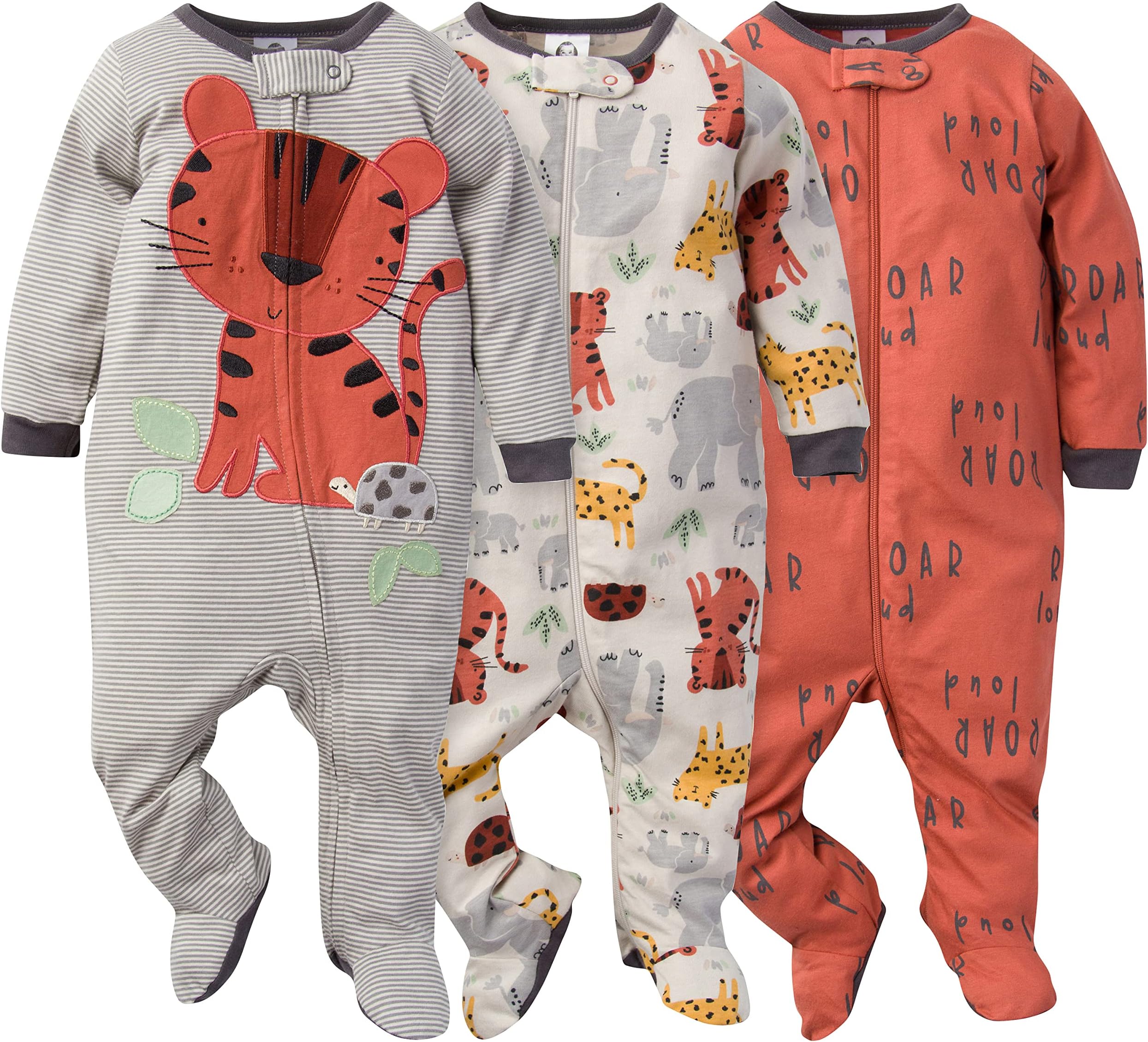 Gerber baby-boys 3-pack Sleep 'N Play Sleep 'N Play (pack of 3)